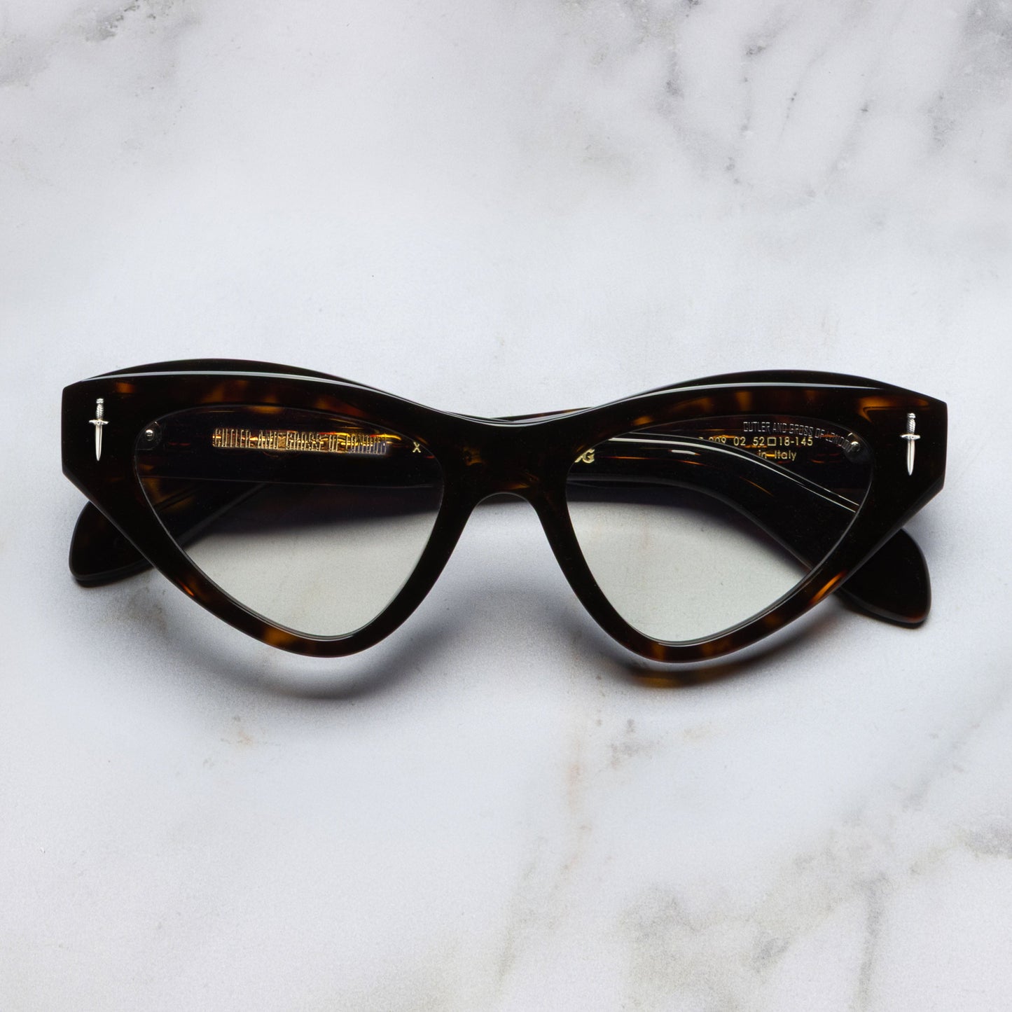 Cutler and Gross The Great Frog Mini Cat Eye Opticals
