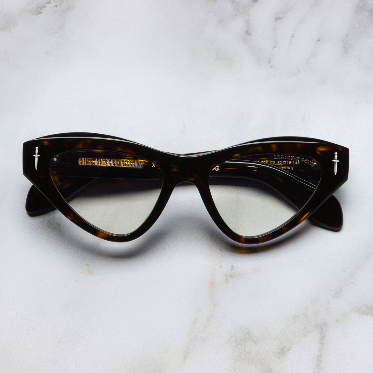 Cutler and Gross The Great Frog Mini Cat Eye Opticals