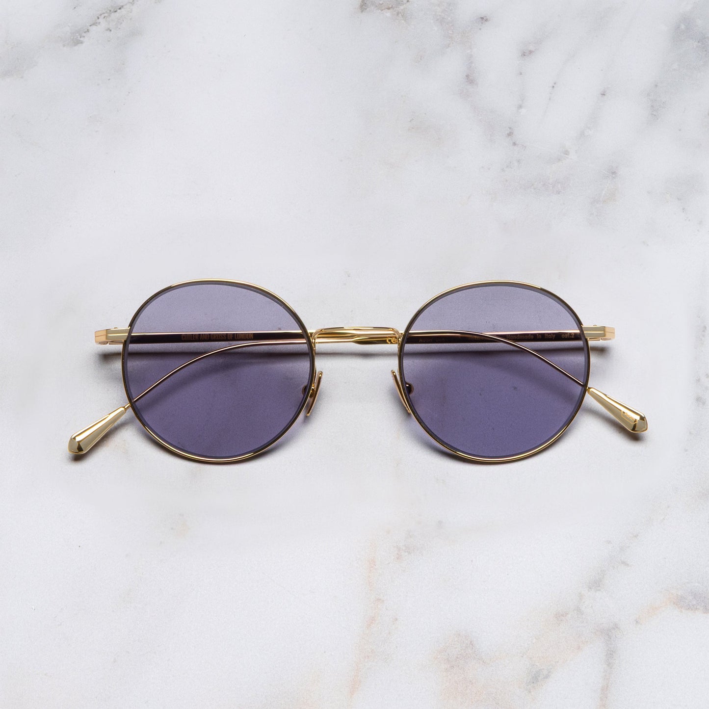 Cutler and Gross 0001 Round Sunglasses