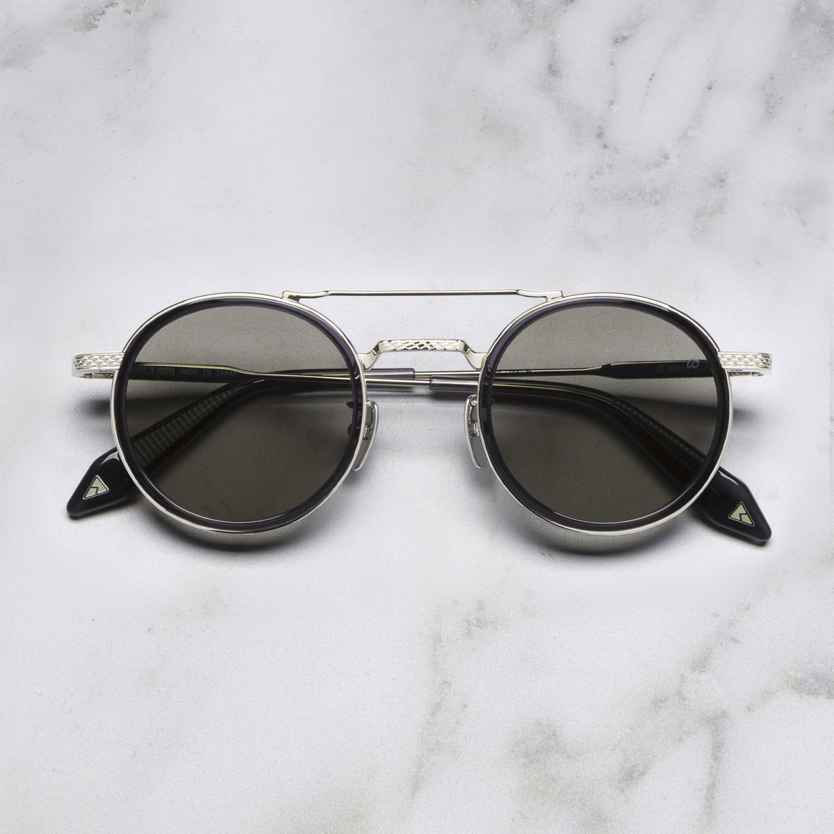 Cutler and Gross Breitling Chrono 0002 Round Sunglasses