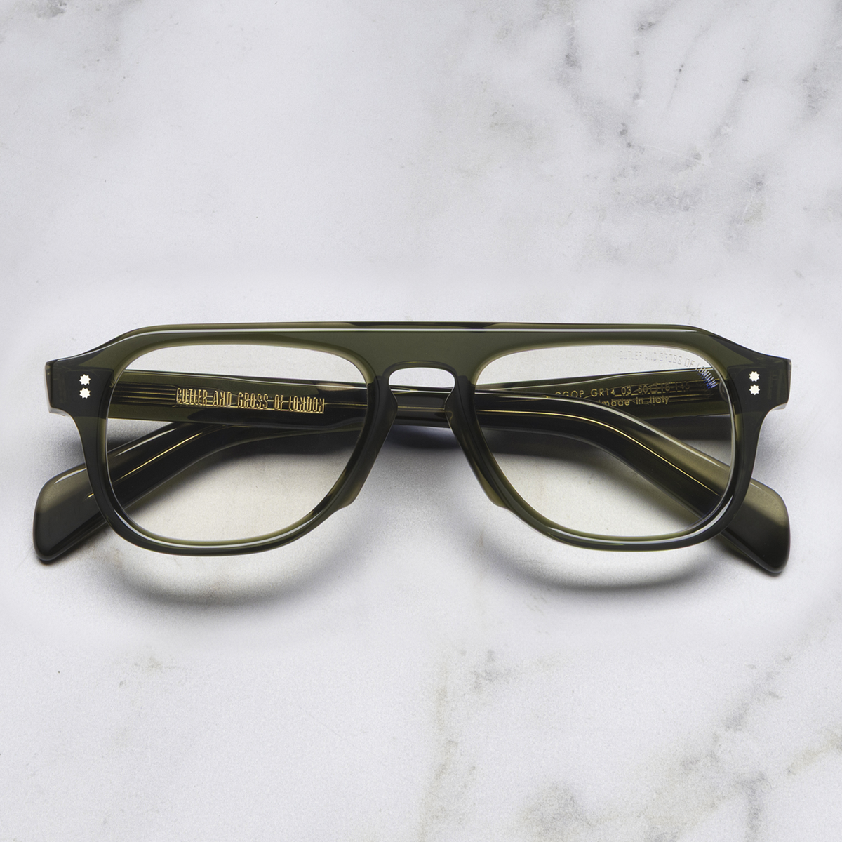 Cutler and Gross GR14 Aviator Opticals