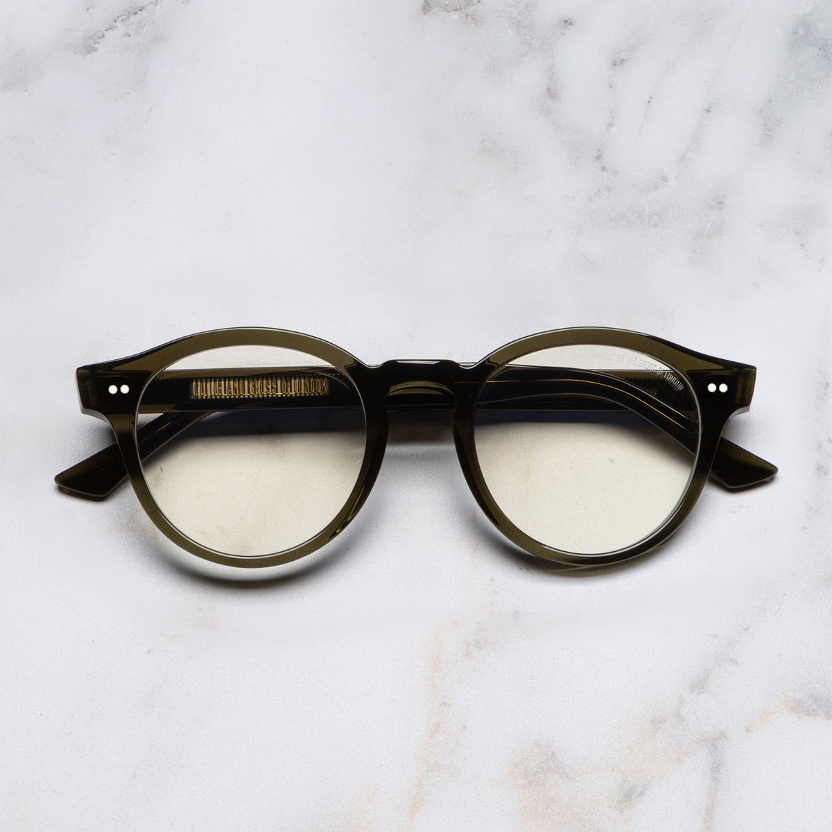 Cutler and Gross 1378 Blue Light Filter Round Opticals