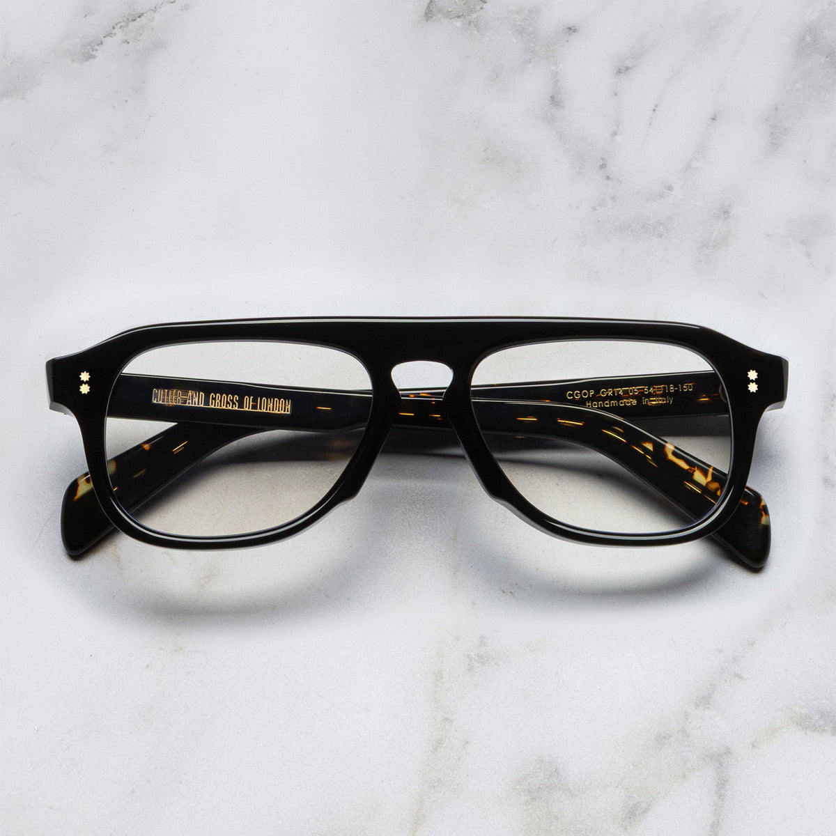Cutler and Gross GR14 Aviator Opticals (Large)