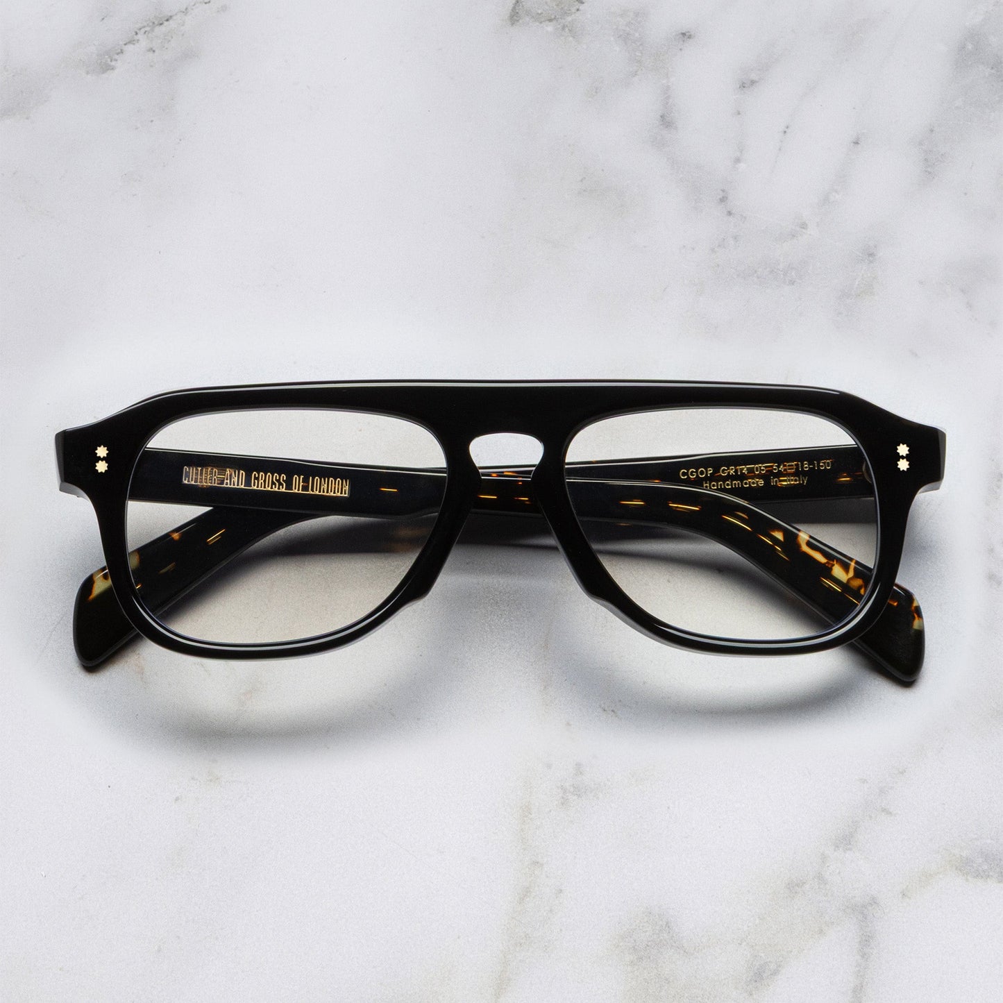Cutler and Gross GR14 Aviator Opticals (Large)