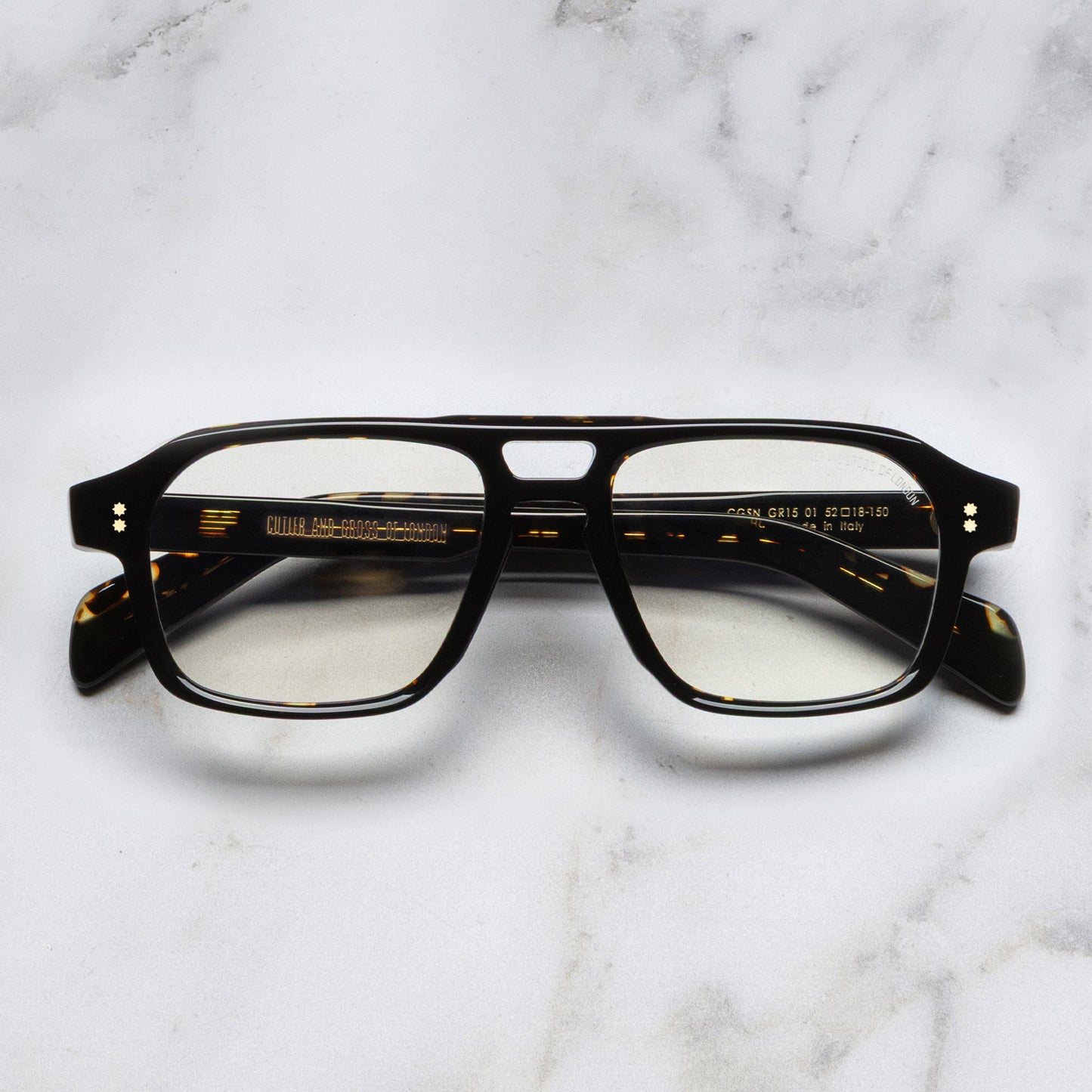 Cutler and Gross GR15 Aviator Opticals (Large)