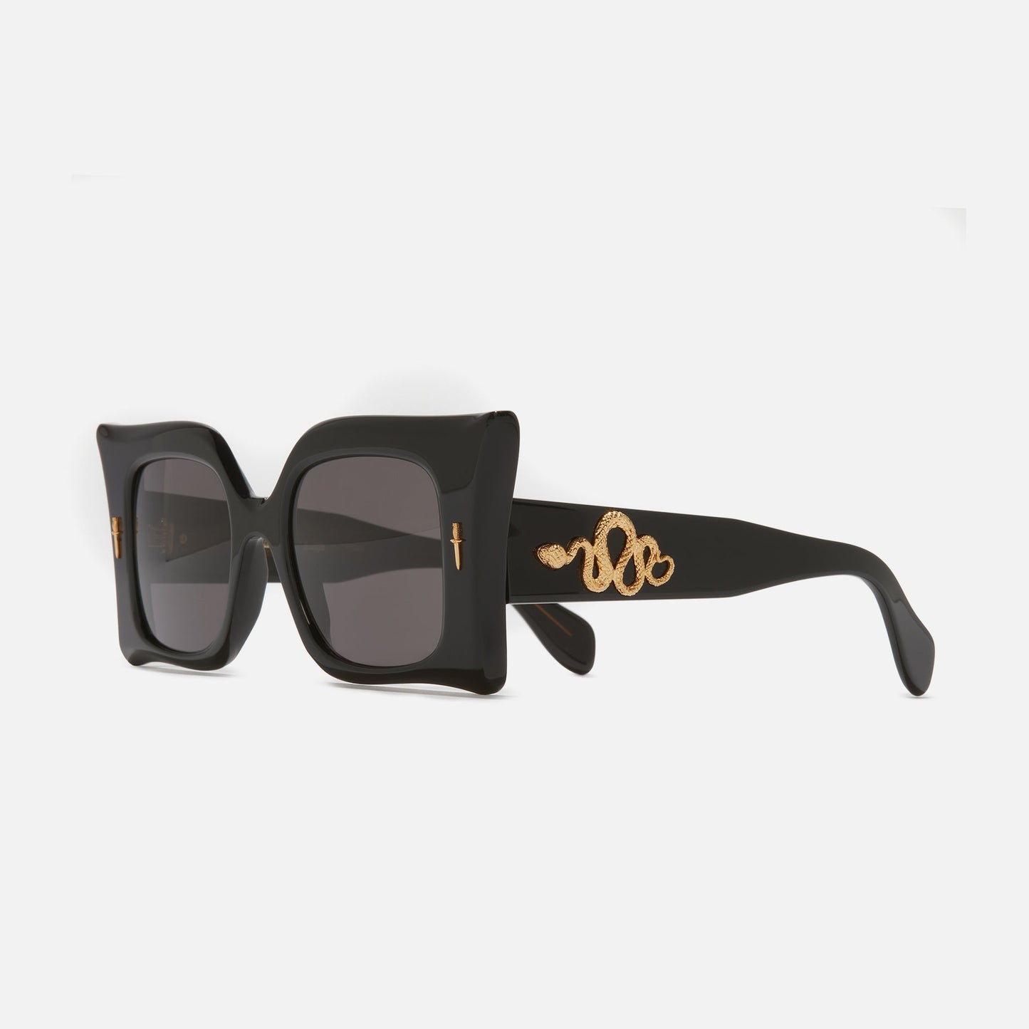 Cutler and Gross The Great Frog Medusa Square Sunglasses