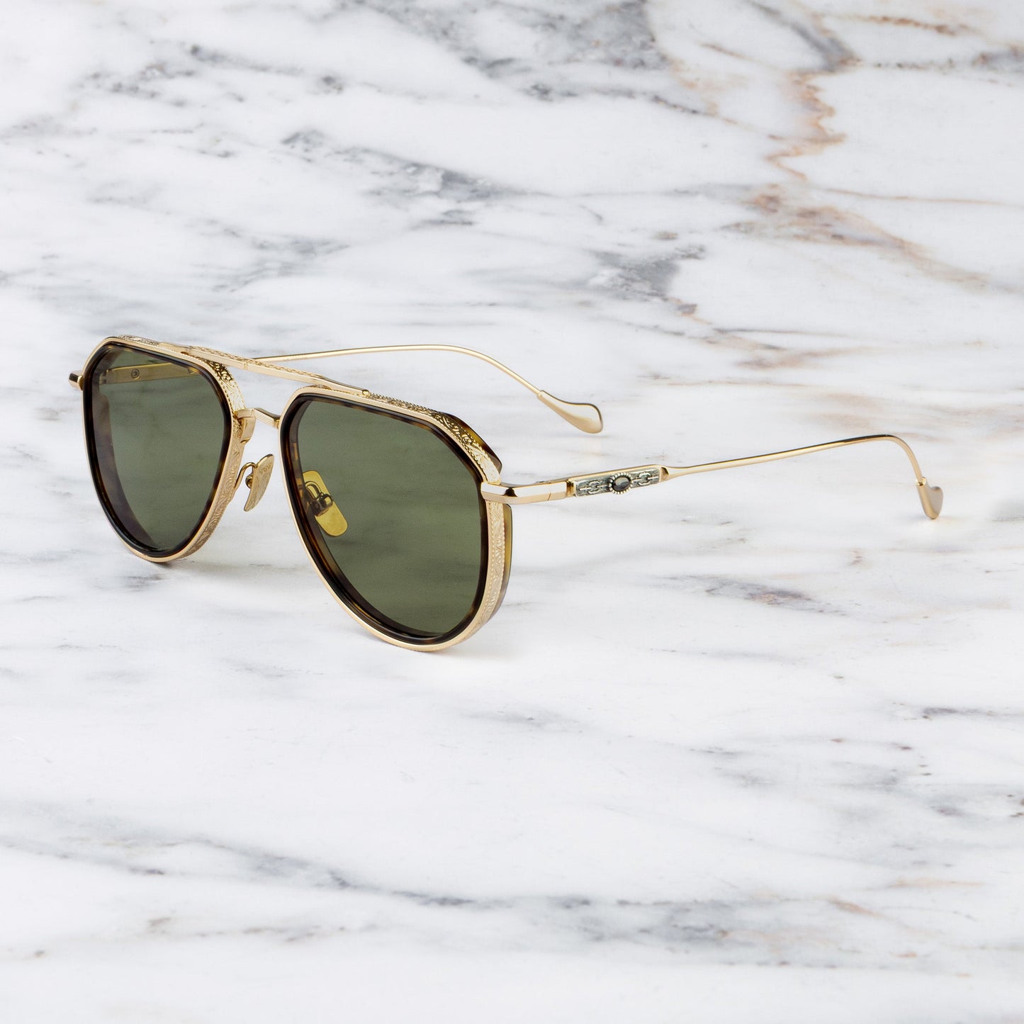 Cutler and Gross The Great Frog Limited-Edition Triumph Aviator Sunglass