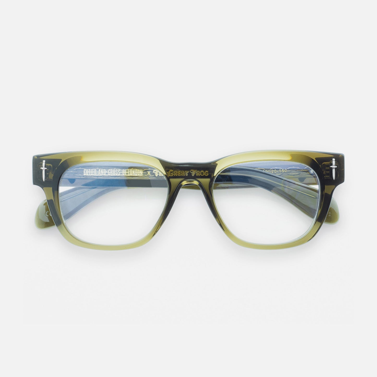 Cutler and Gross The Great Frog Crossbones Square Opticals