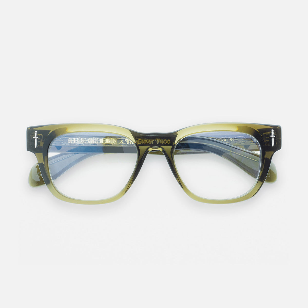 Cutler and Gross The Great Frog Crossbones Square Opticals