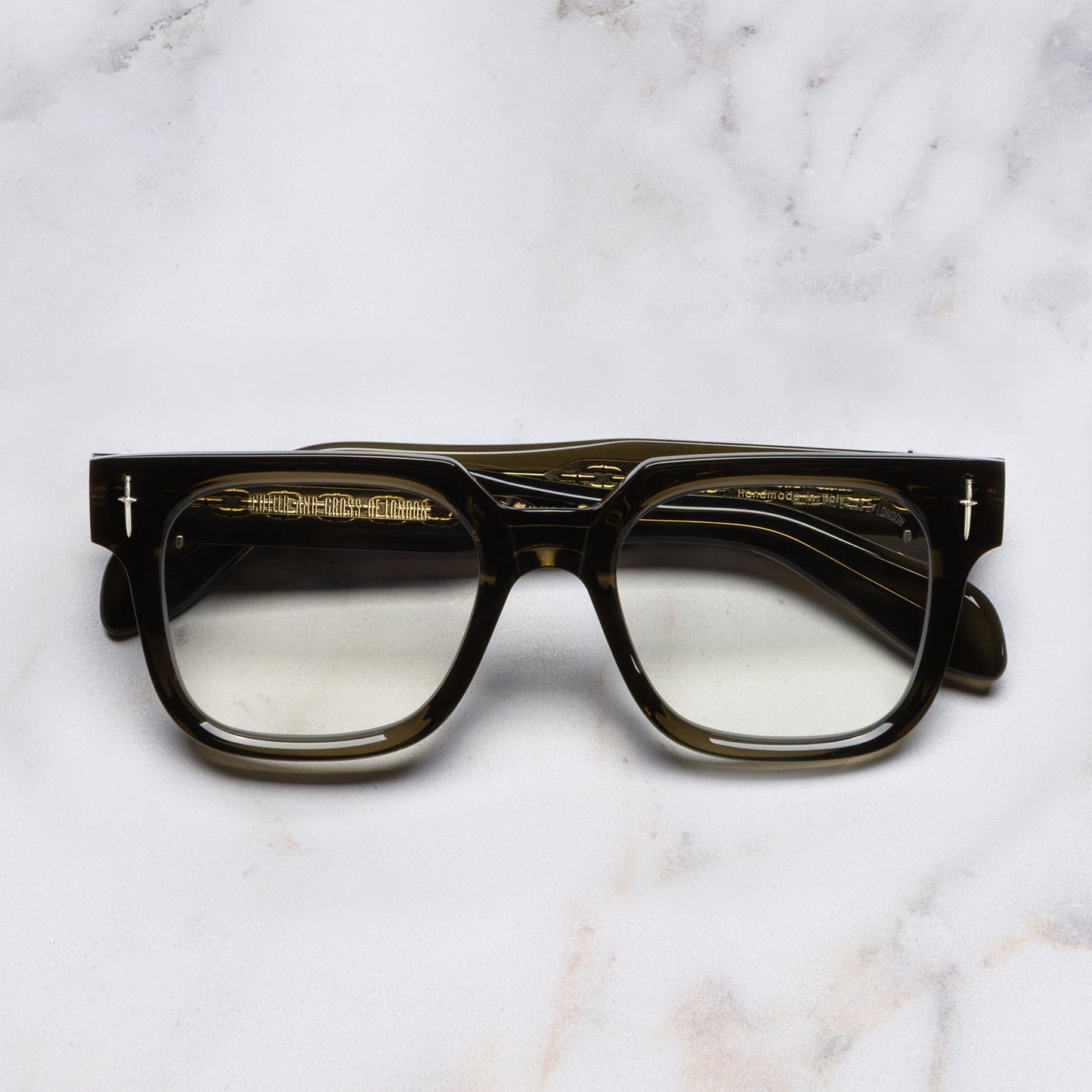 Cutler and Gross The Great Frog Lucky Diamond II Rectangle Opticals
