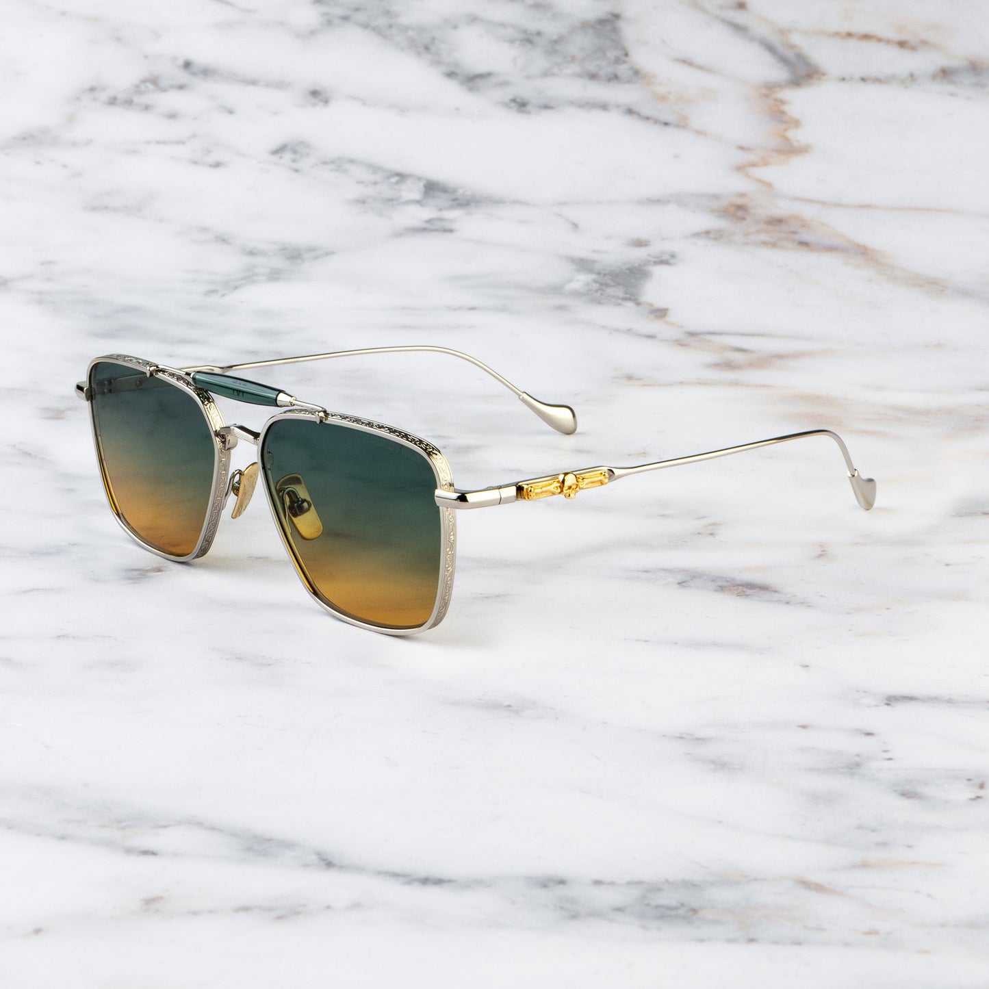 Cutler and Gross The Great Frog Capri Rectangular Sunglass