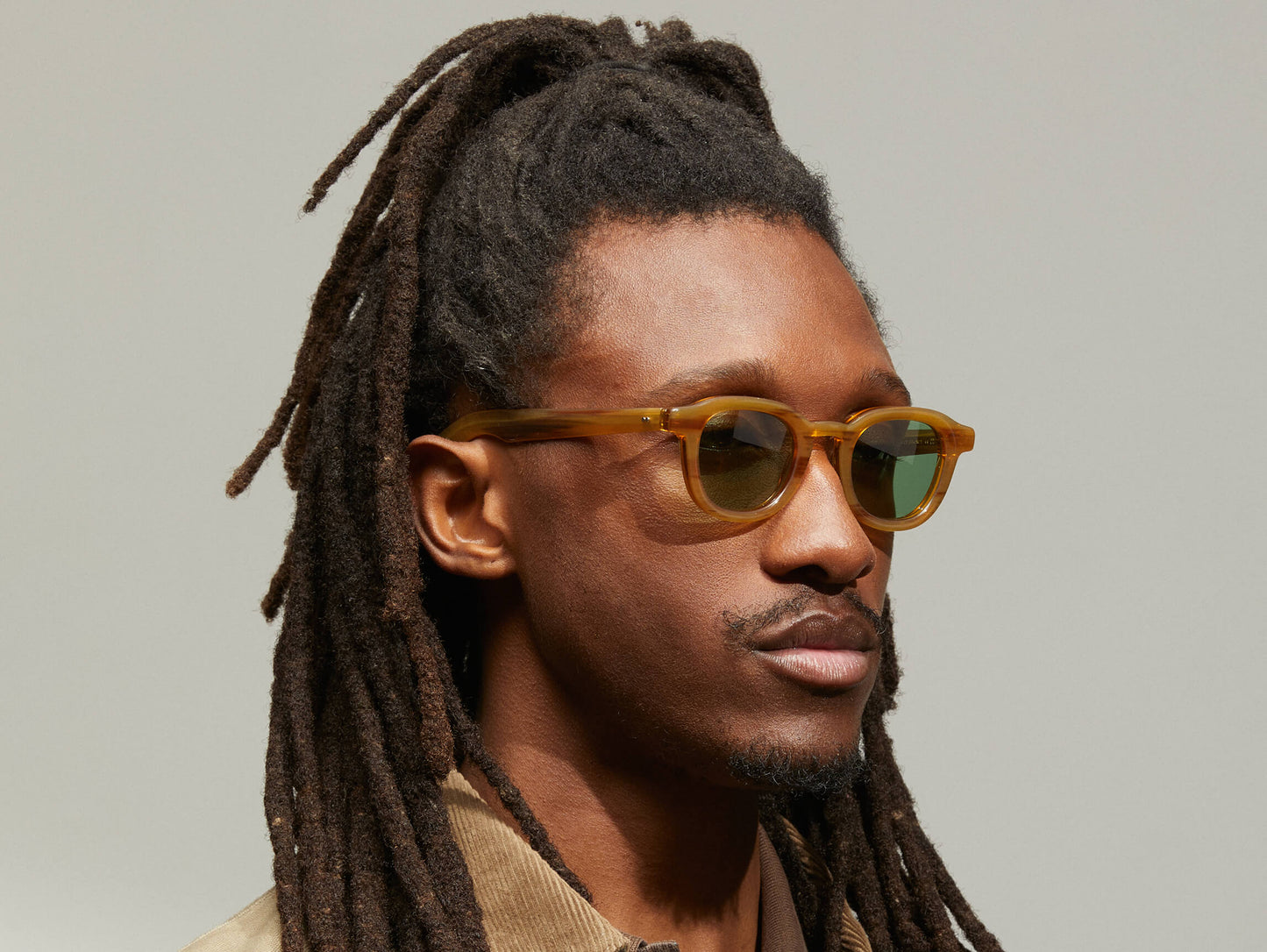 Moscot Dahven With Green+ Sunglasses