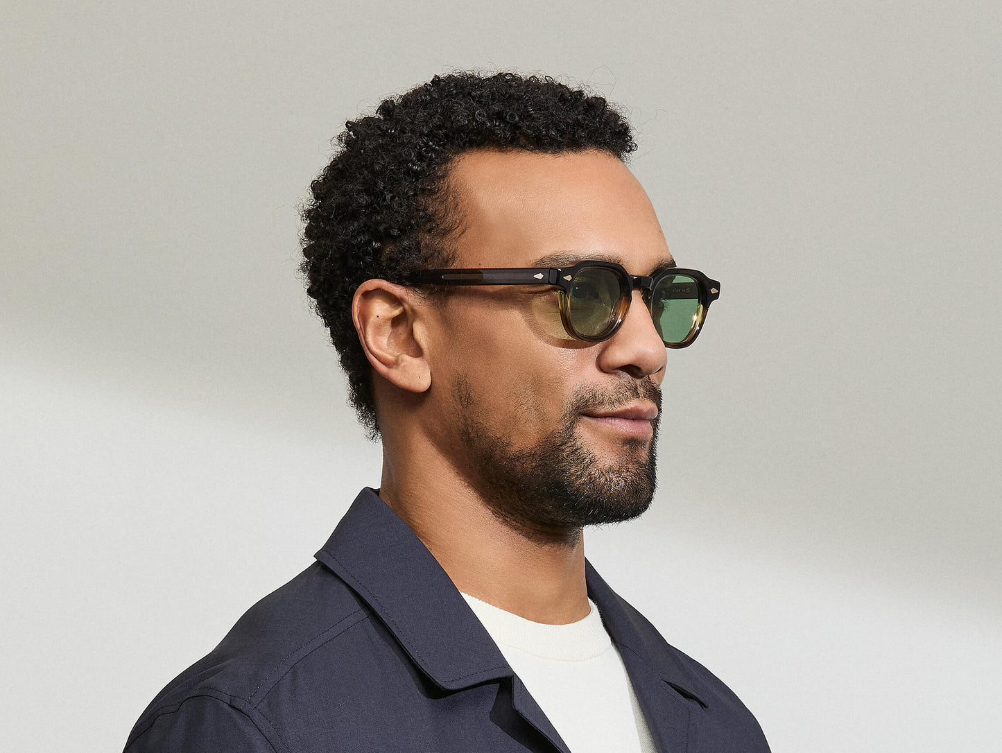 Moscot Dolt With Green+ Sunglasses