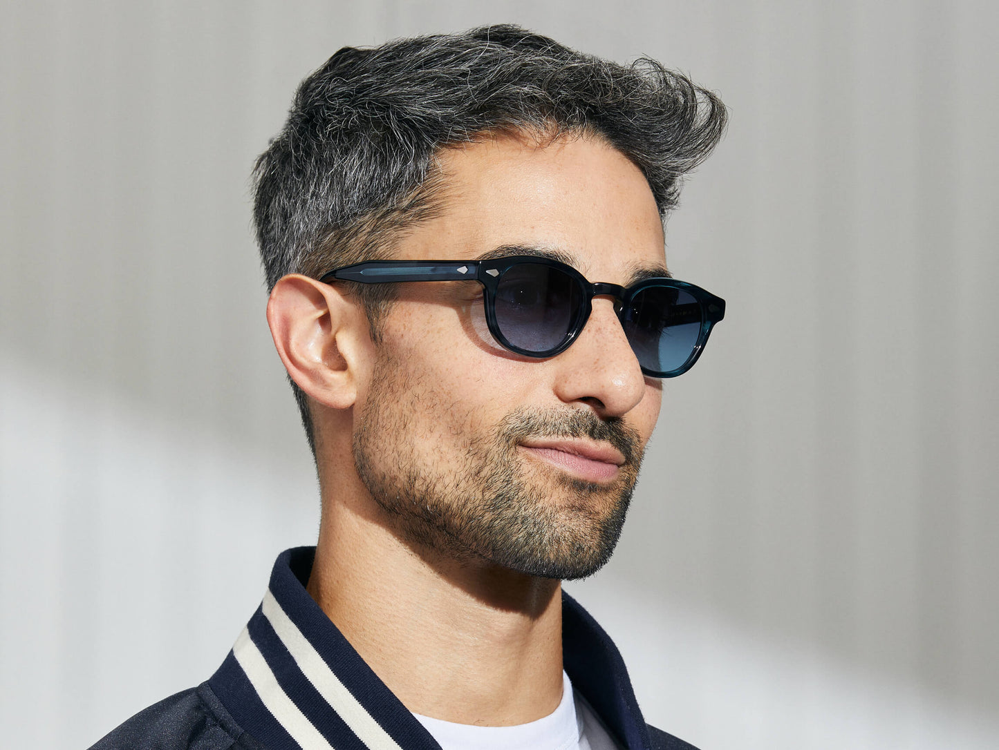 Moscot Lemtosh Monochrome Ink Sunglasses