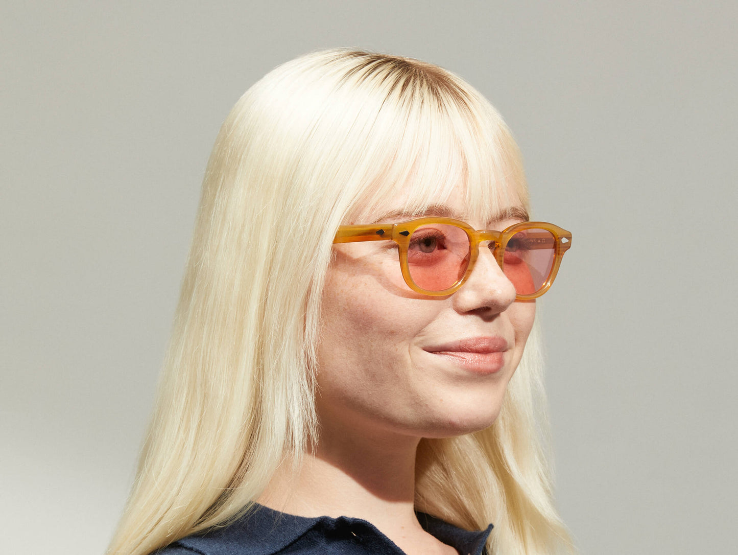 Moscot Lemtosh With Rose+ Sunglasses