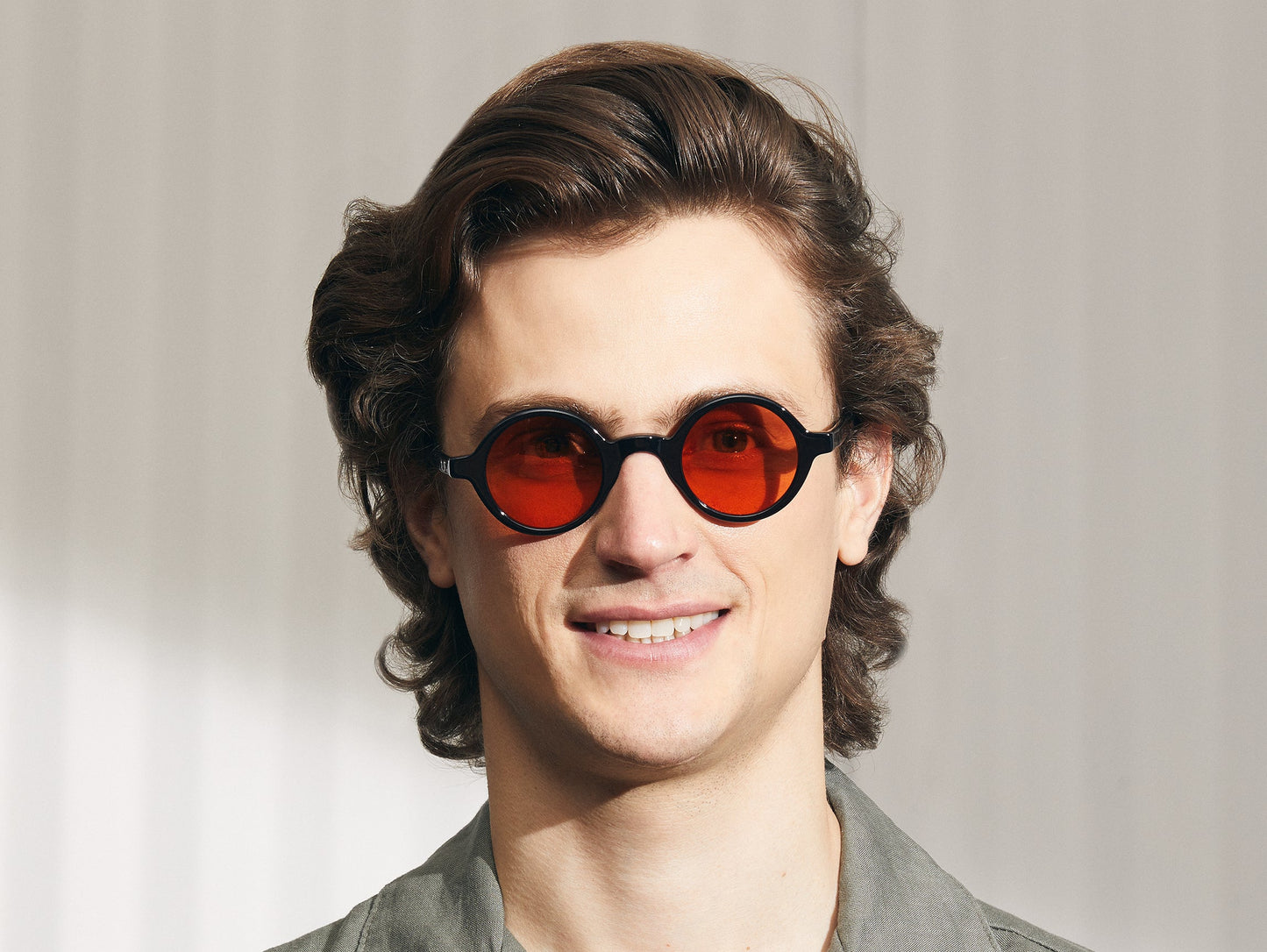 Moscot Zolman Black With Custom Made Tints Sunglasses