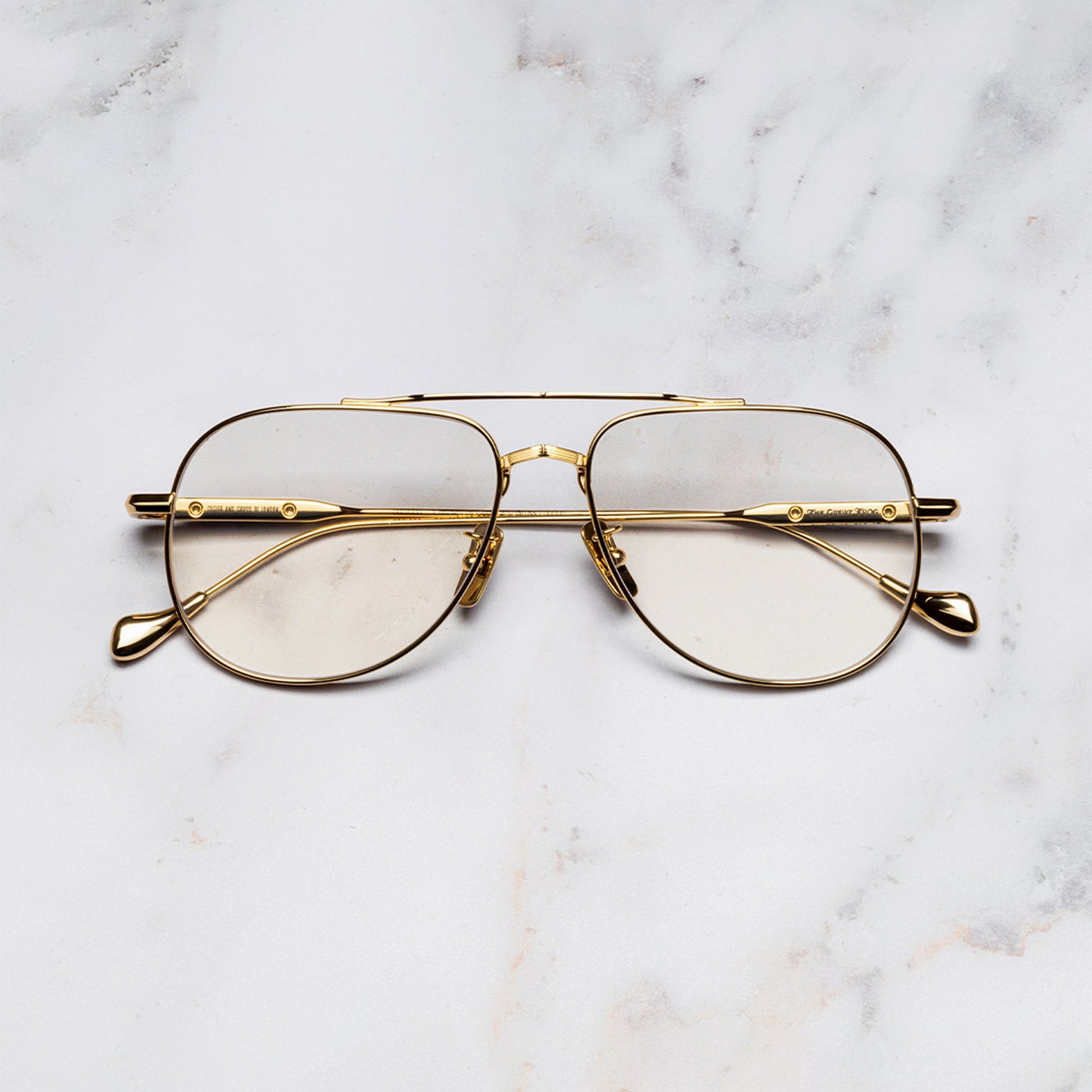 Cutler and Gross The Great Frog Idol Aviator Opticals