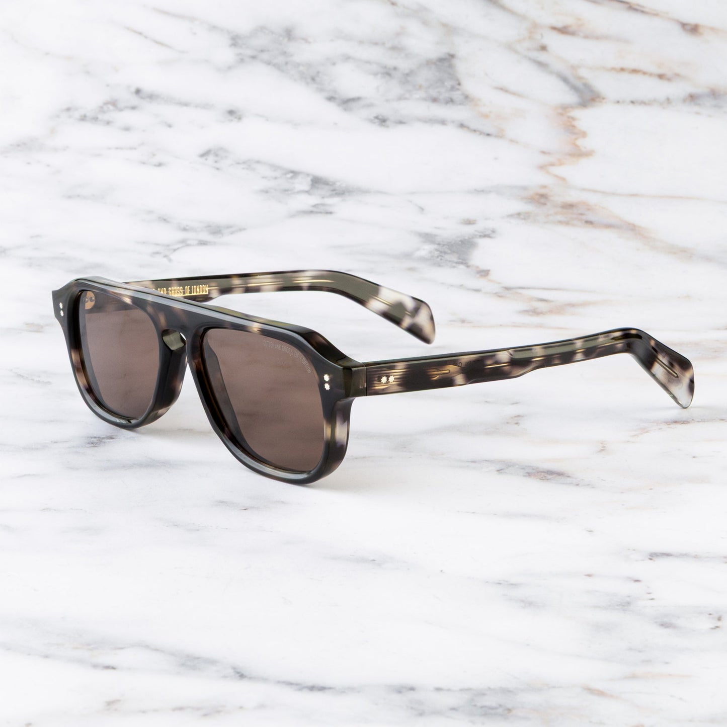 Cutler and Gross GR14 Aviator Polarised Sunglasses