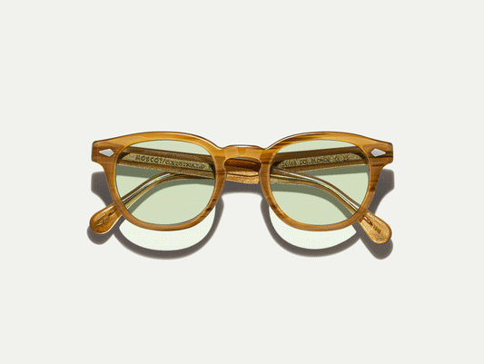 Moscot Lemtosh With Green+ Sunglasses