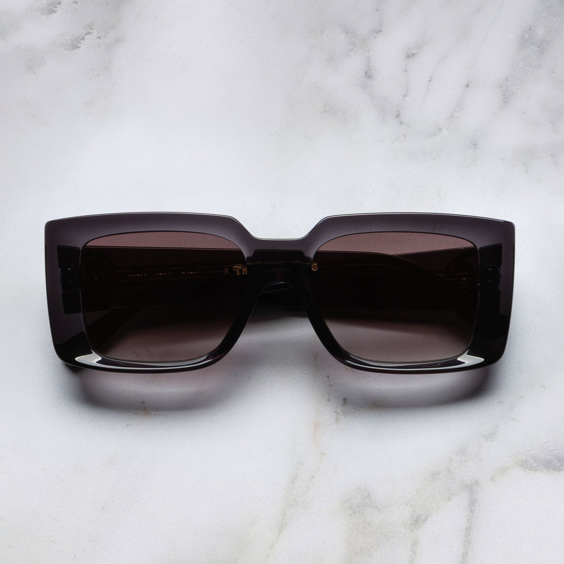 Cutler and Gross The Great Frog Reaper Square Sunglasses