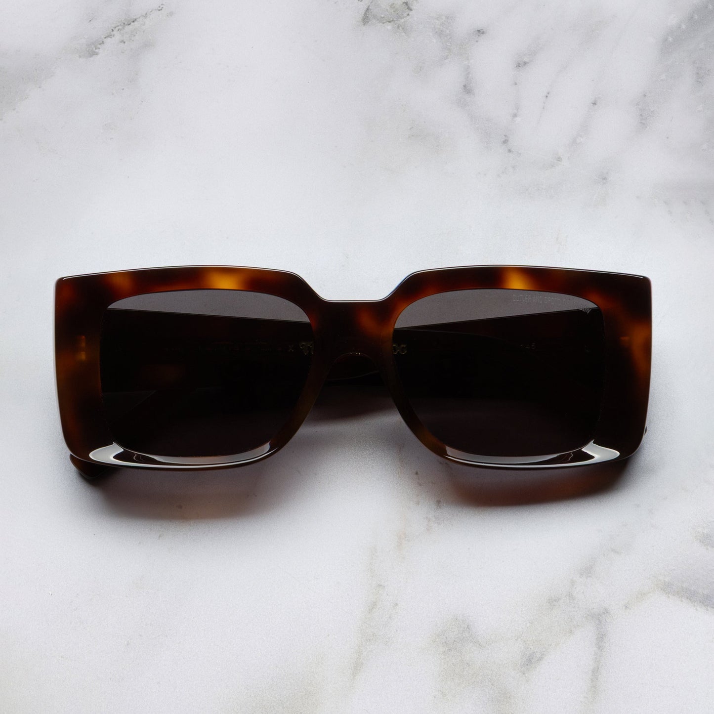 Cutler and Gross The Great Frog Reaper Square Sunglasses