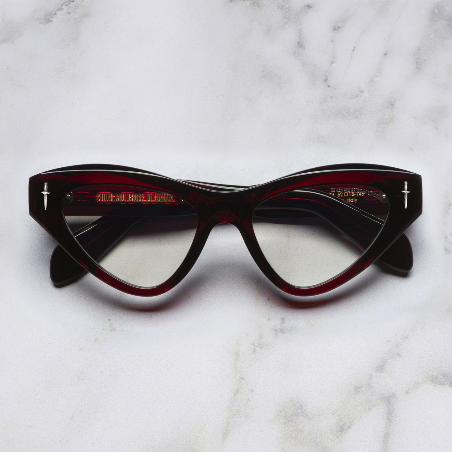 Cutler and Gross The Great Frog Mini Cat Eye Opticals