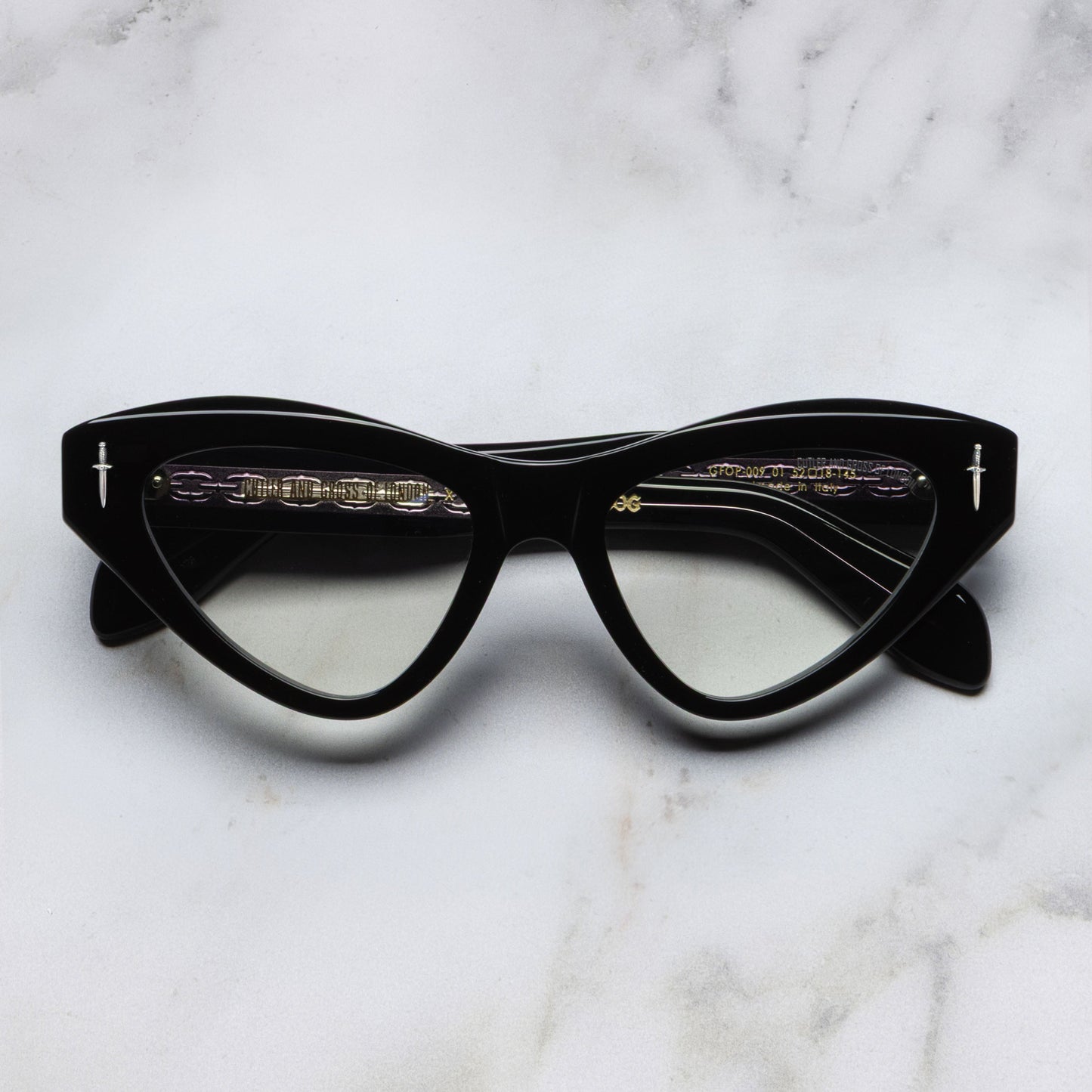 Cutler and Gross The Great Frog Mini Cat Eye Opticals