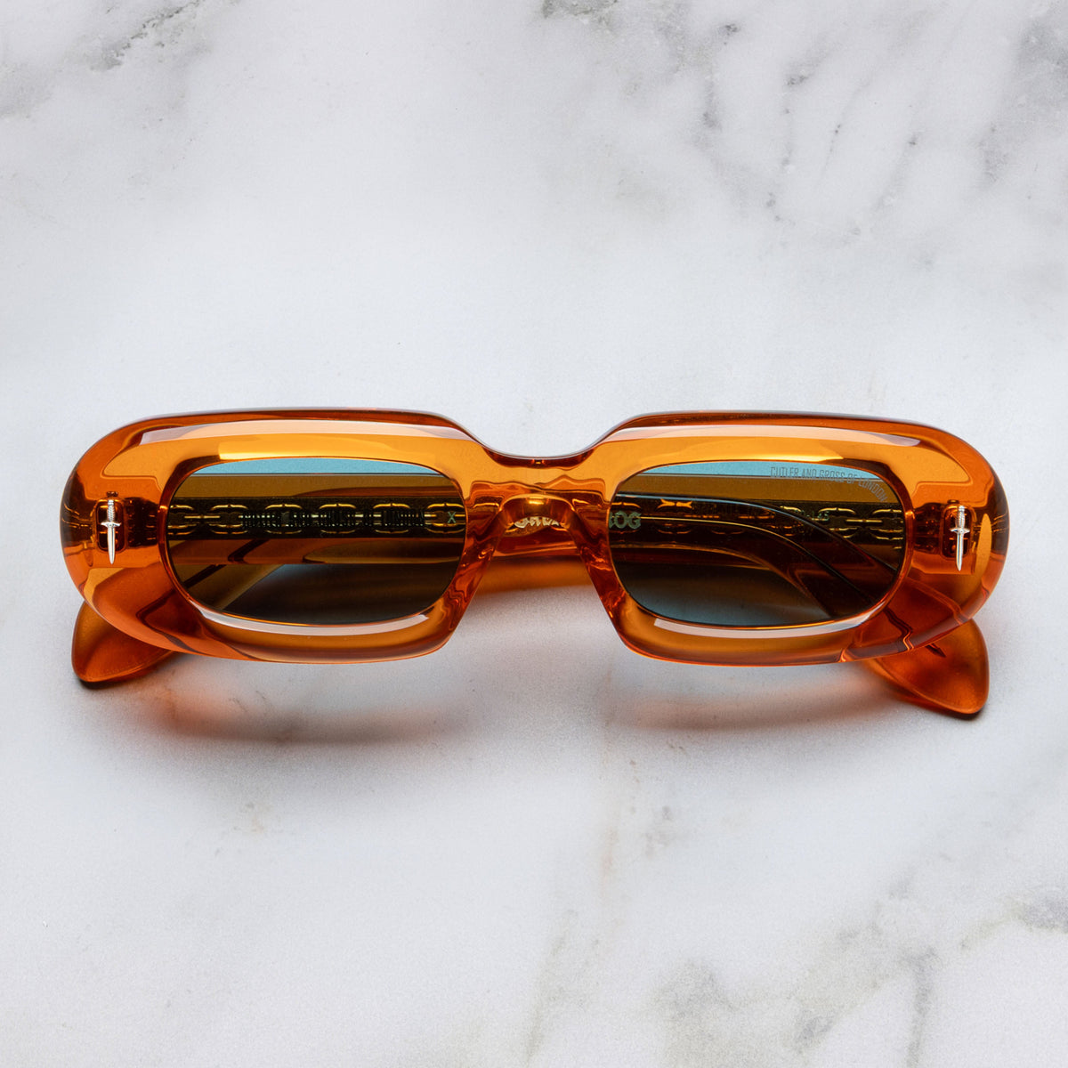 Cutler and Gross The Great Frog Rapture Rectangle Sunglasses