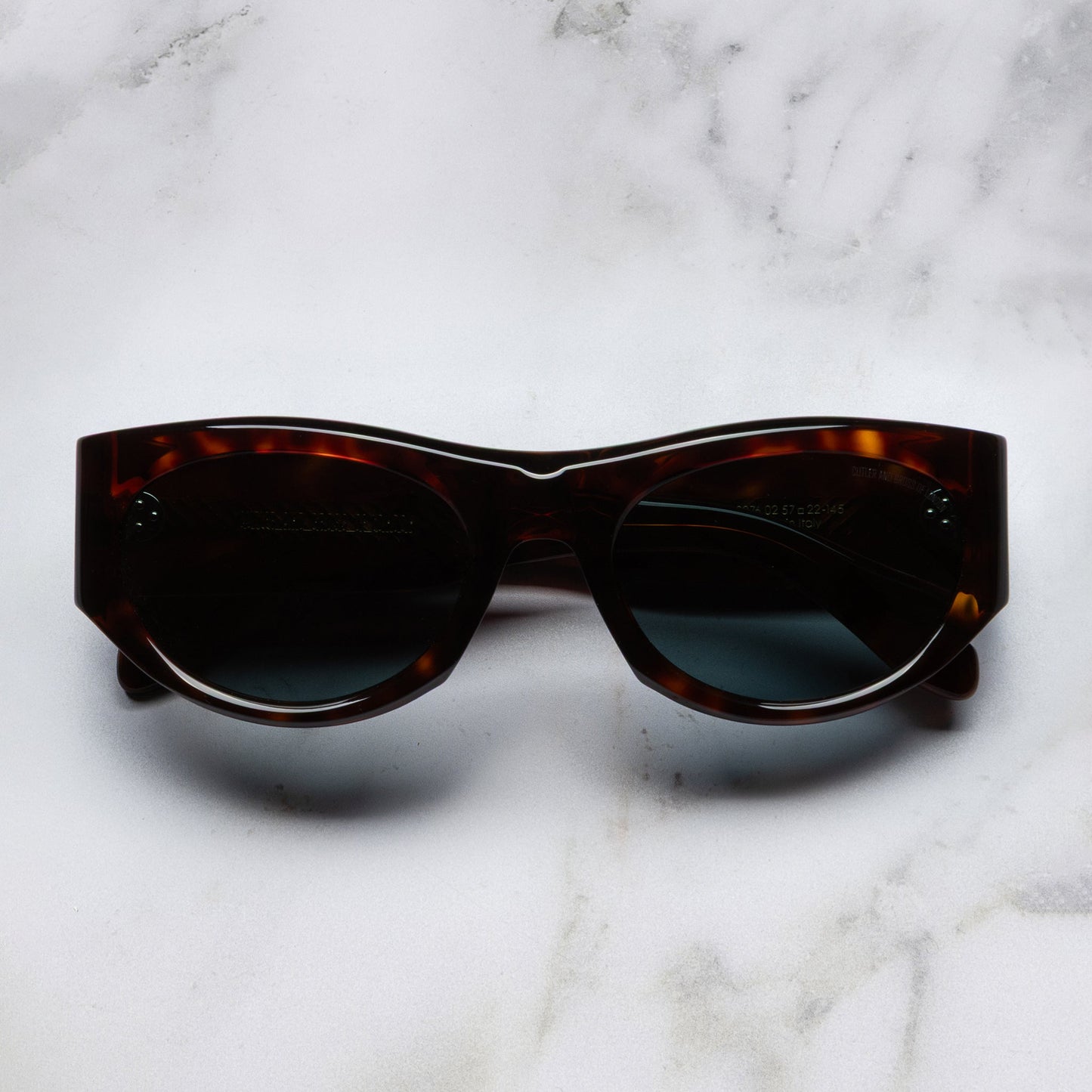 Cutler and Gross 9276 Wrap Sunglasses
