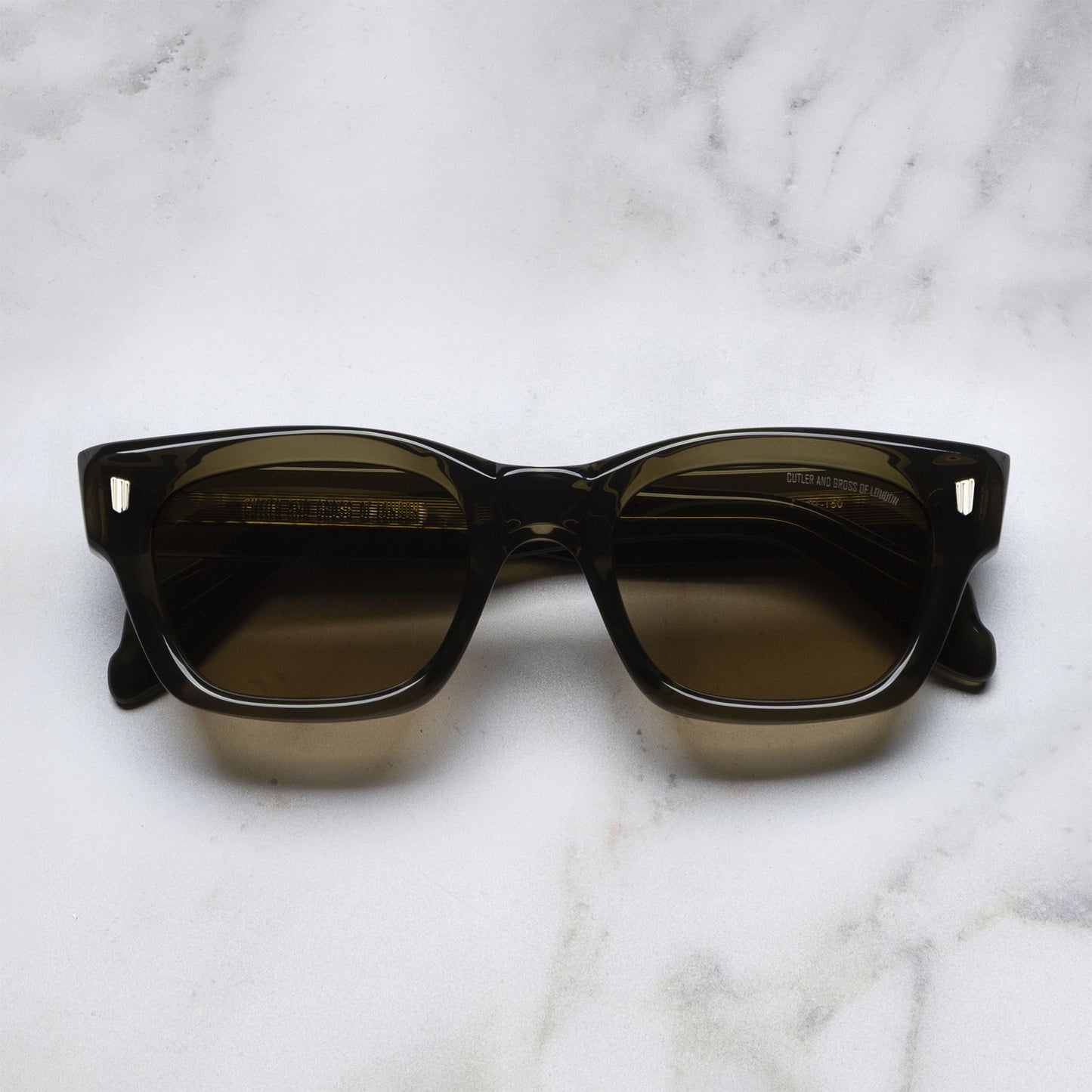 Cutler and Gross 1391 Rectangle Sunglasses