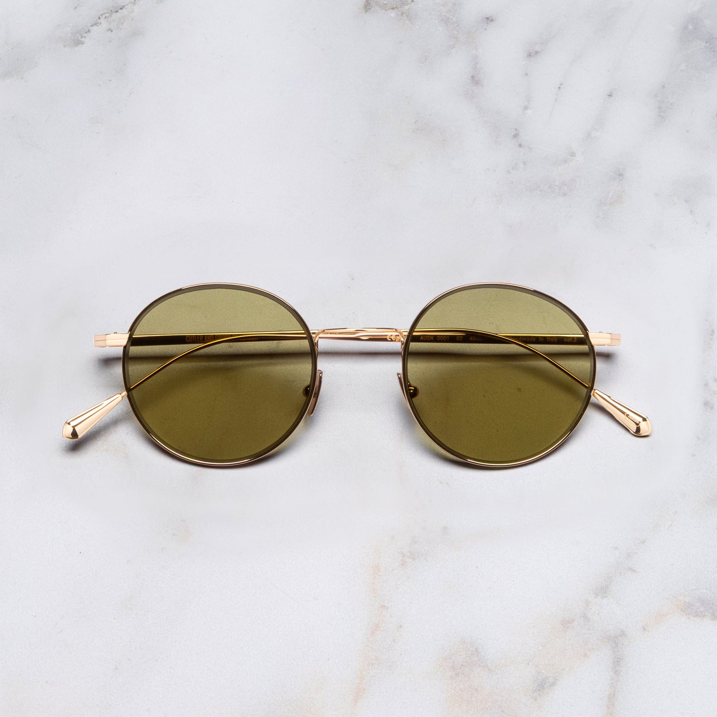 Cutler and Gross 0001 Round Sunglasses