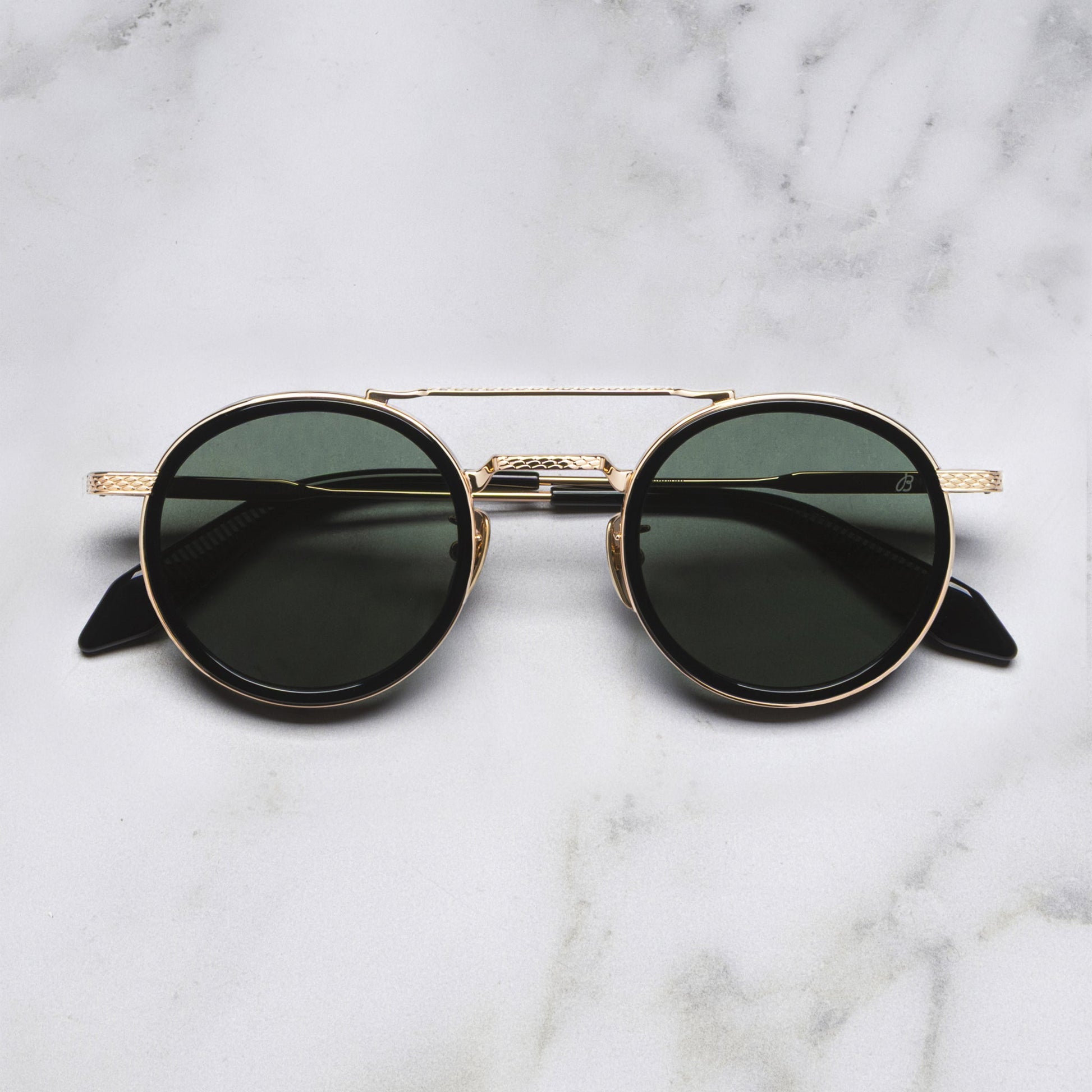 Cutler and Gross Breitling Chrono 0002 Round Sunglasses