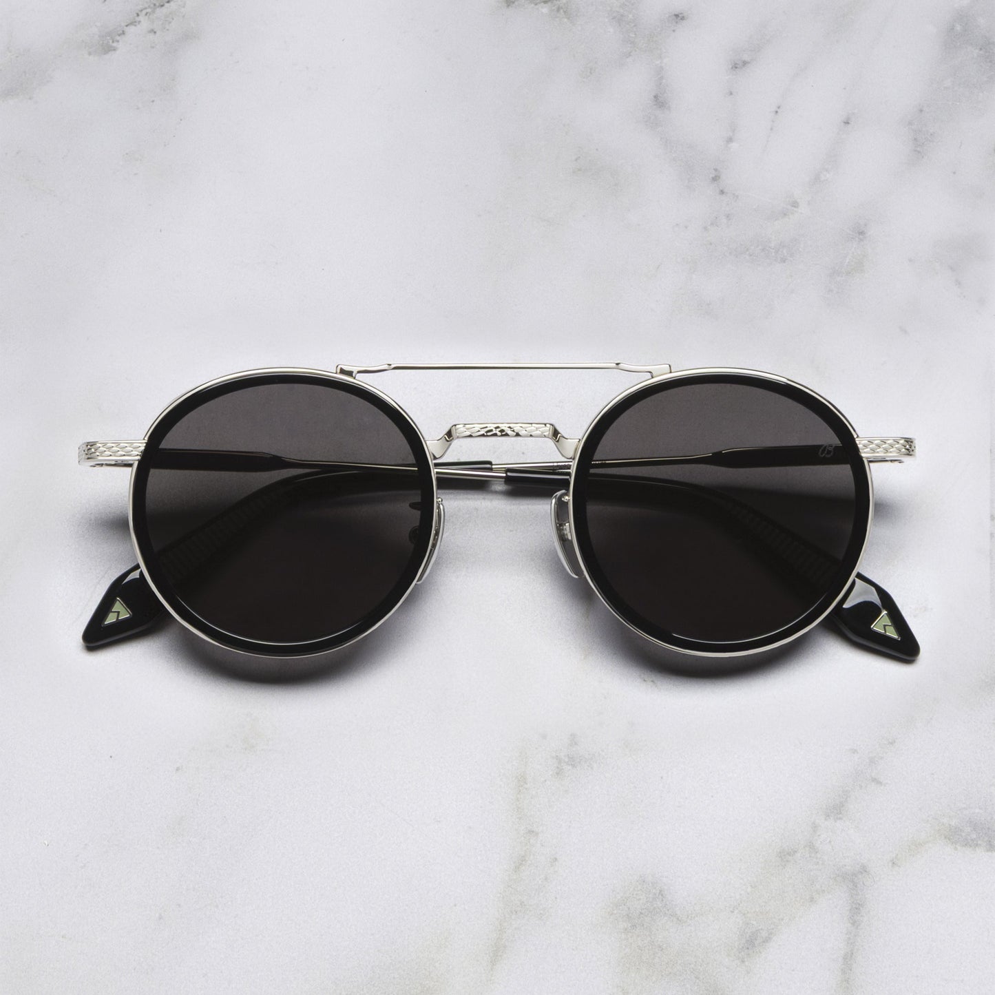 Cutler and Gross Breitling Chrono 0002 Round Sunglasses