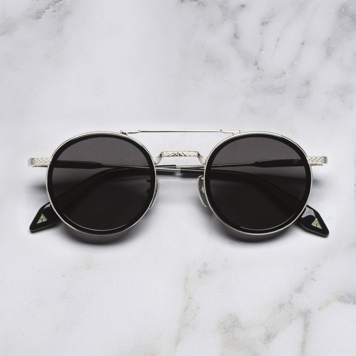 Cutler and Gross Breitling Chrono 0002 Round Sunglasses