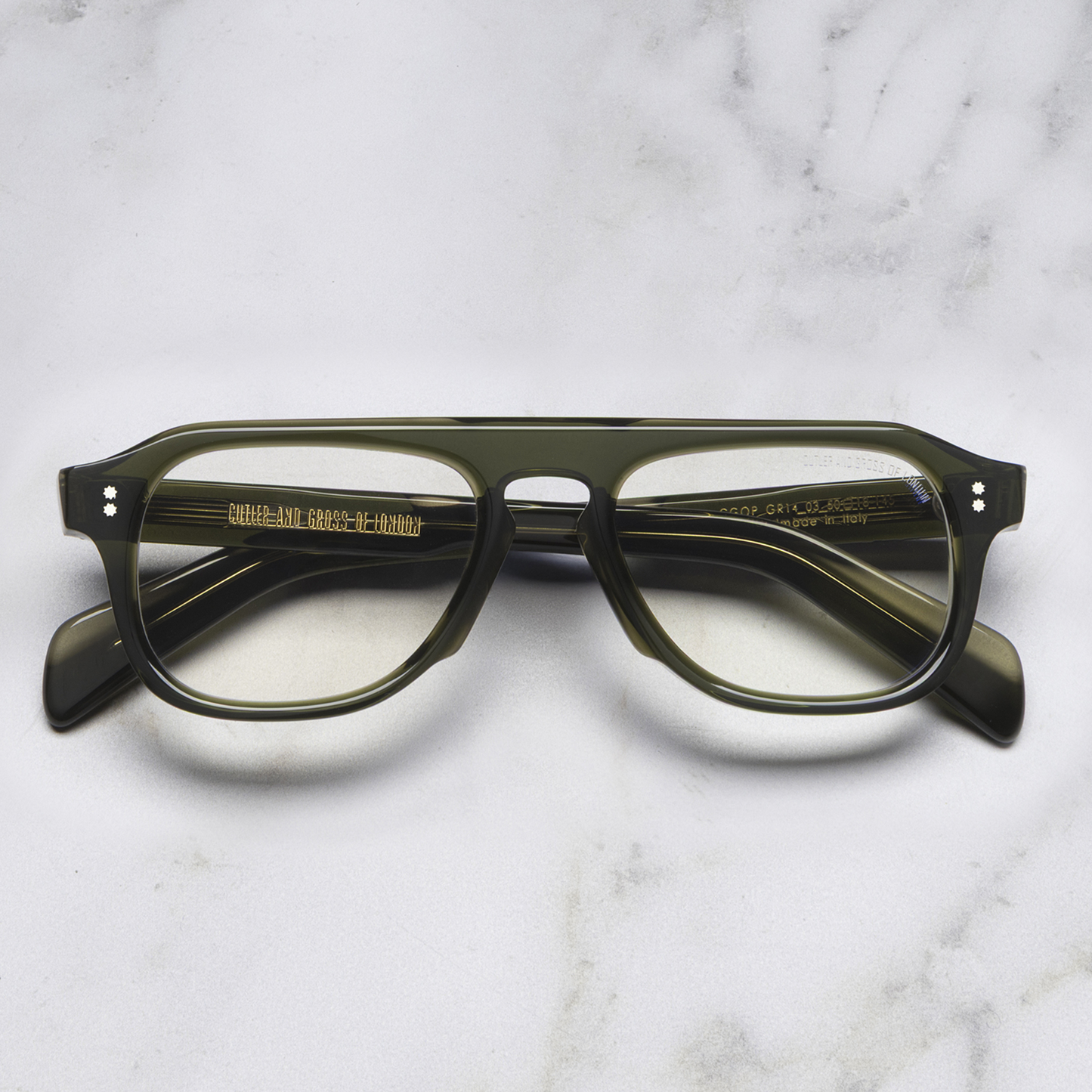 Cutler and Gross GR14 Aviator Opticals