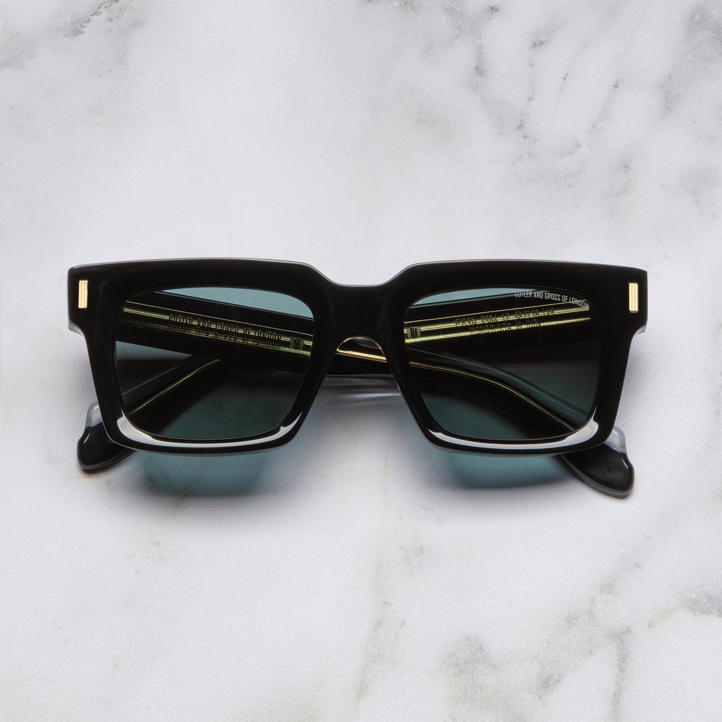 Cutler and Gross 9386 Square Polarised Sunglasses