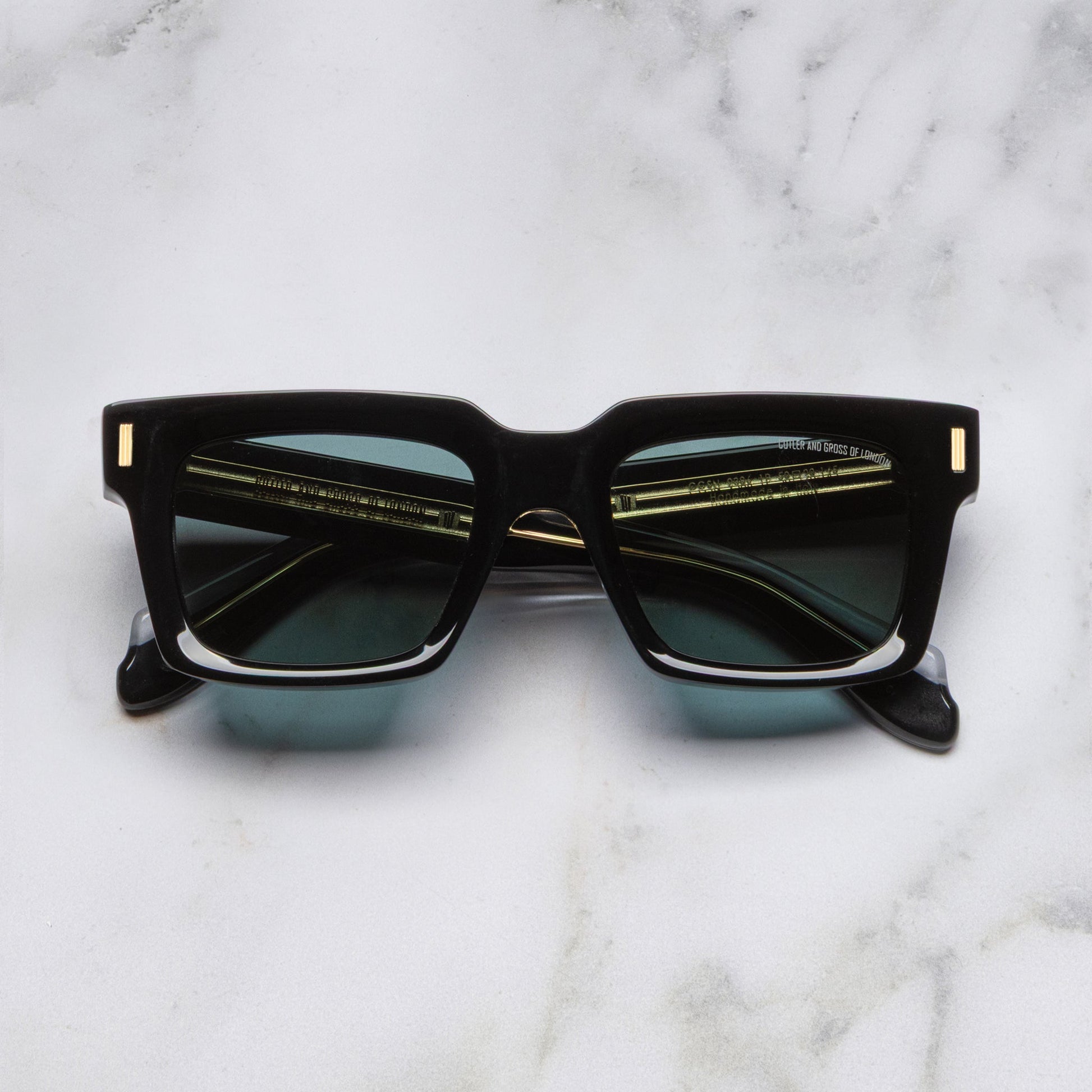 Cutler and Gross 9386 Square Polarised Sunglasses