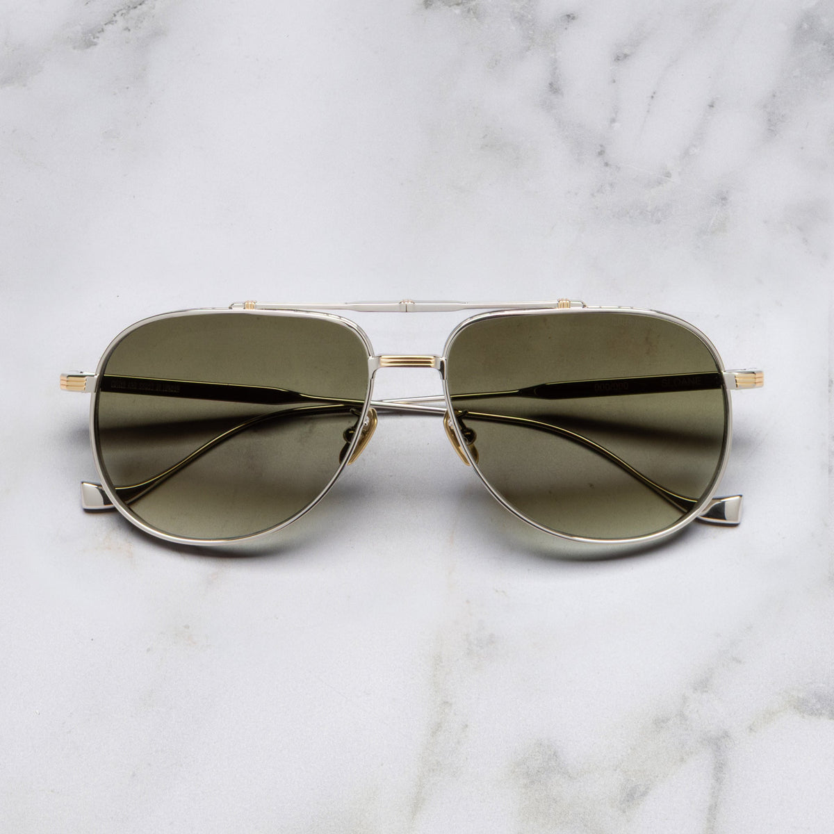 Cutler and Gross Sloane 1423 Aviator Sunglasses
