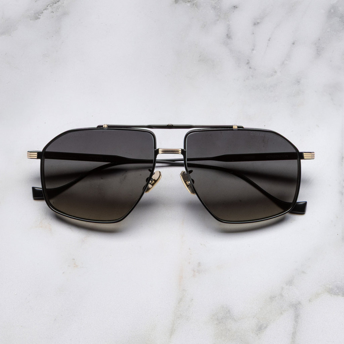Cutler and Gross Kensington 1424 Aviator Polarised Sunglasses