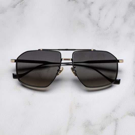Cutler and Gross Kensington 1424 Aviator Polarised Sunglasses