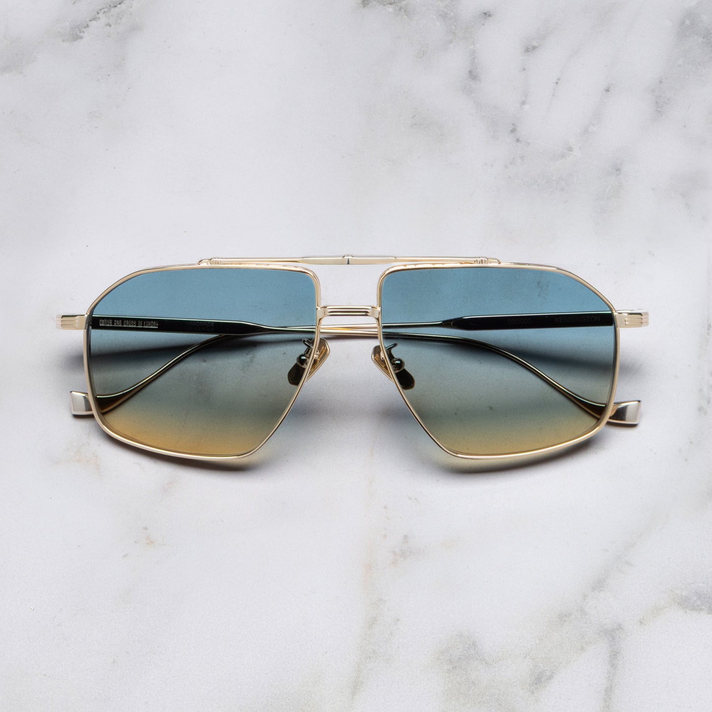 Cutler and Gross Kensington 1424 Aviator Sunglasses
