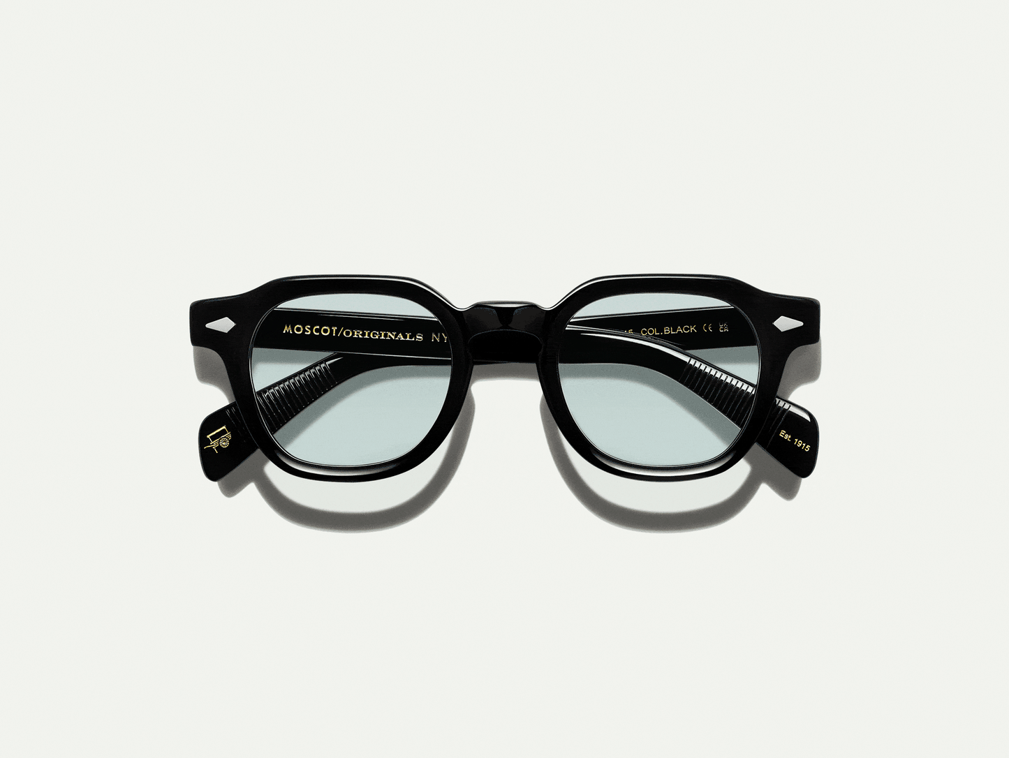 Moscot Dolt With Blue+ Sunglasses