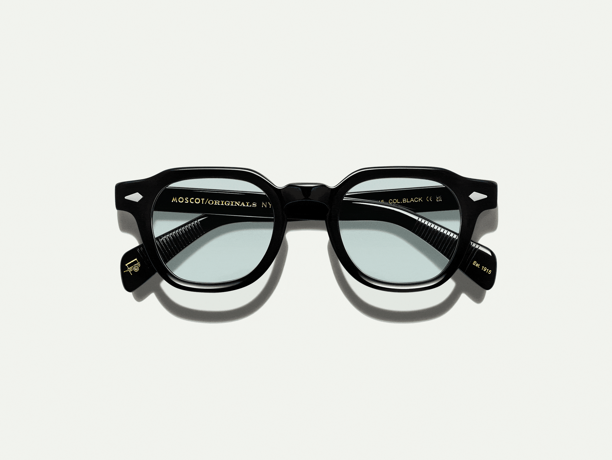 Moscot Dolt With Blue+ Sunglasses