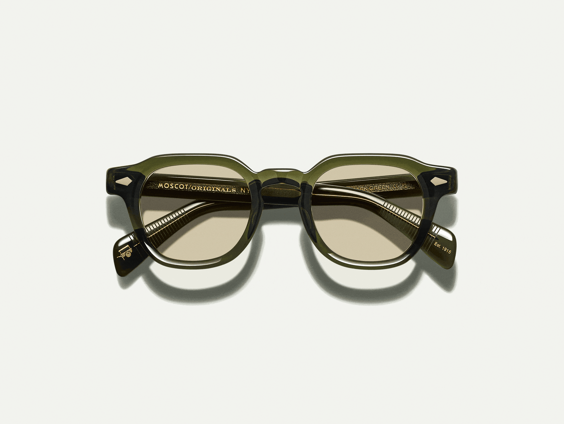 Moscot Dolt With Amber+ Sunglasses