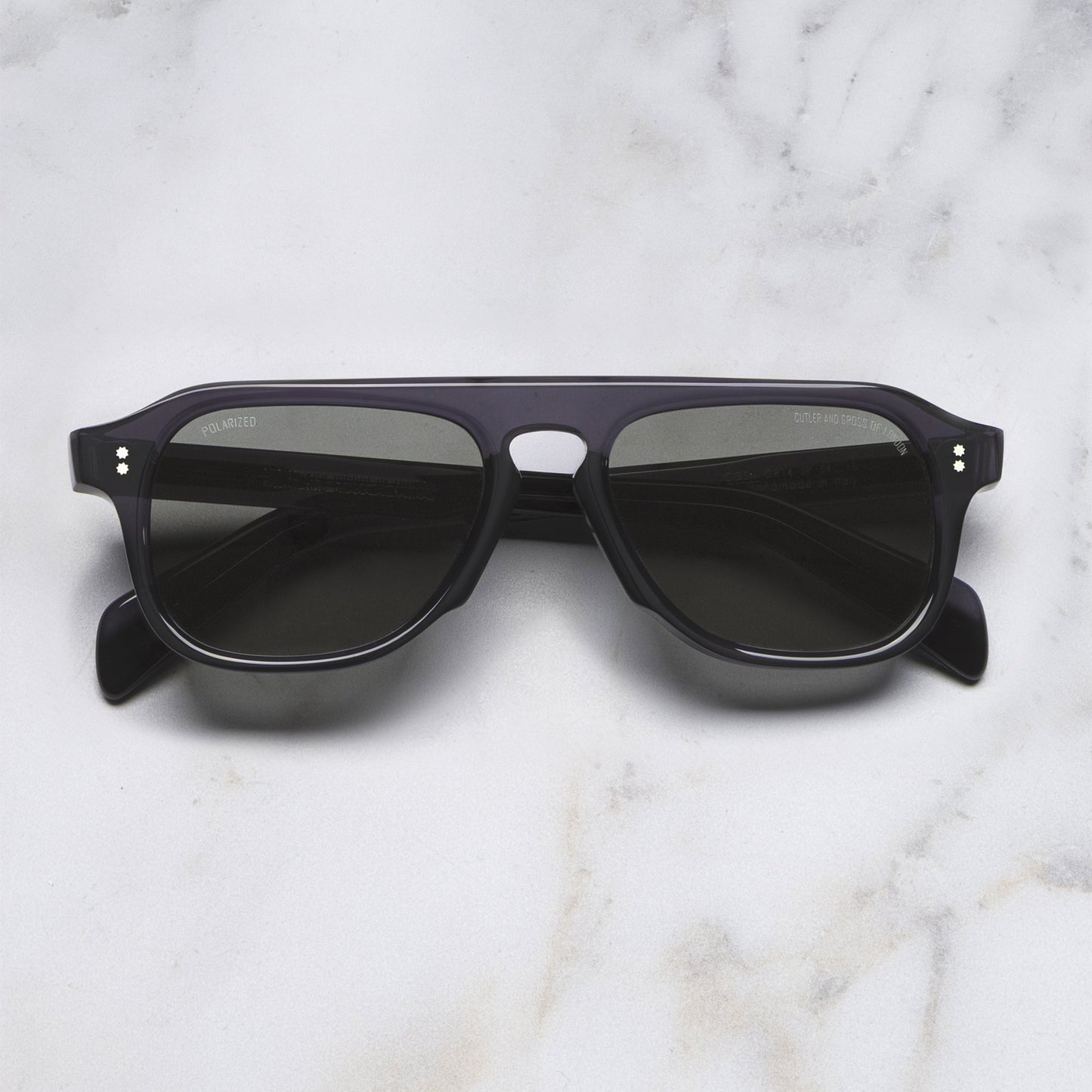 Cutler and Gross GR14 Aviator Polarised Sunglasses