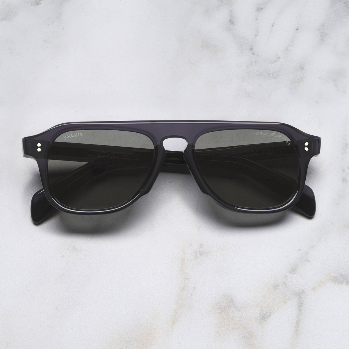 Cutler and Gross GR14 Aviator Polarised Sunglasses