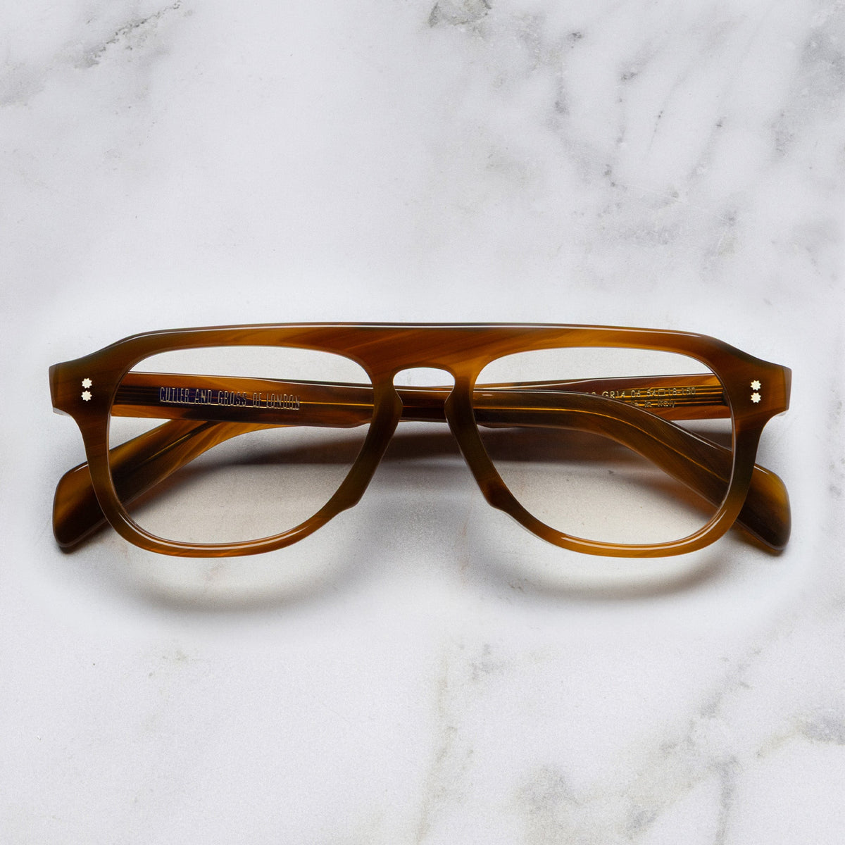 Cutler and Gross GR14 Aviator Opticals (Large)
