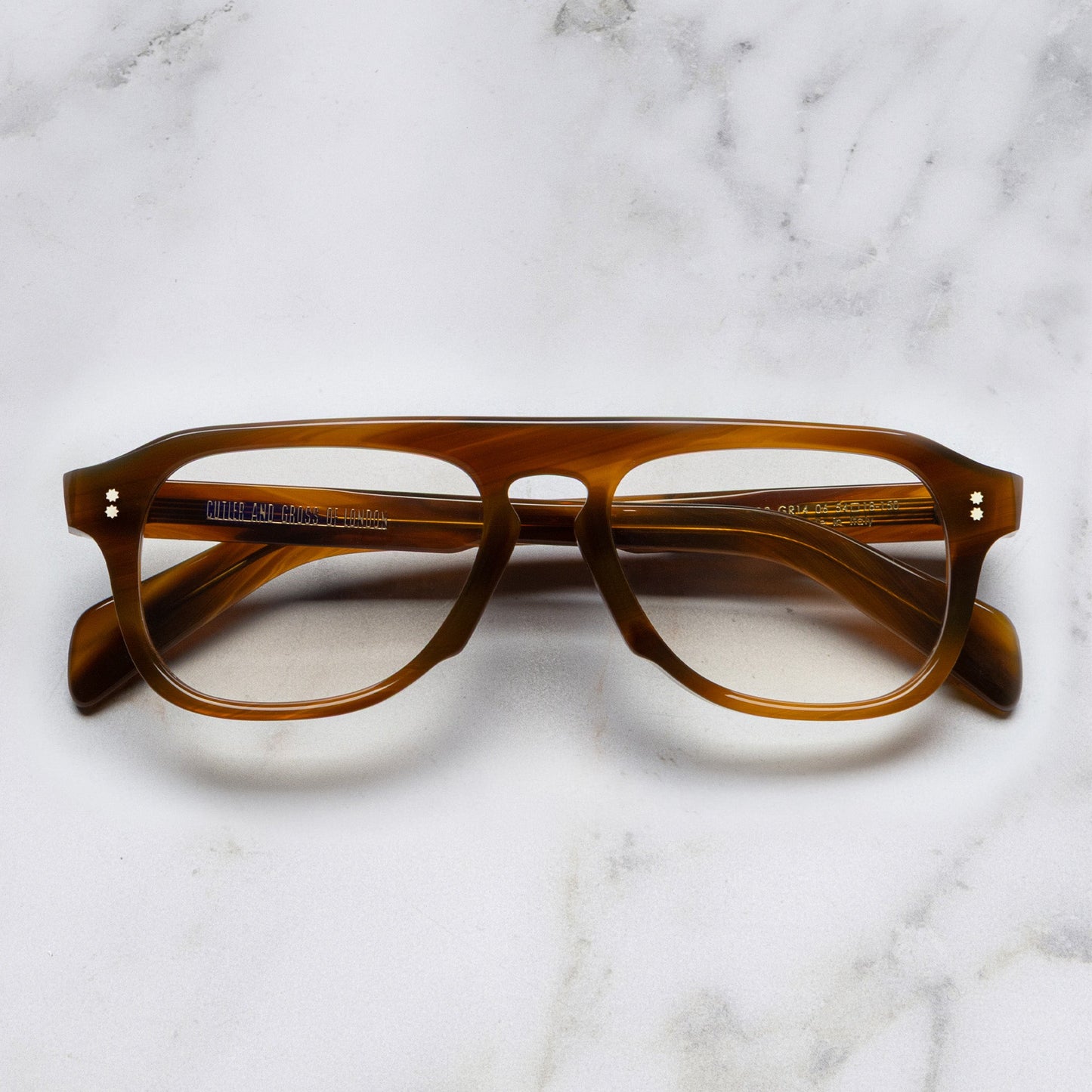 Cutler and Gross GR14 Aviator Opticals (Large)