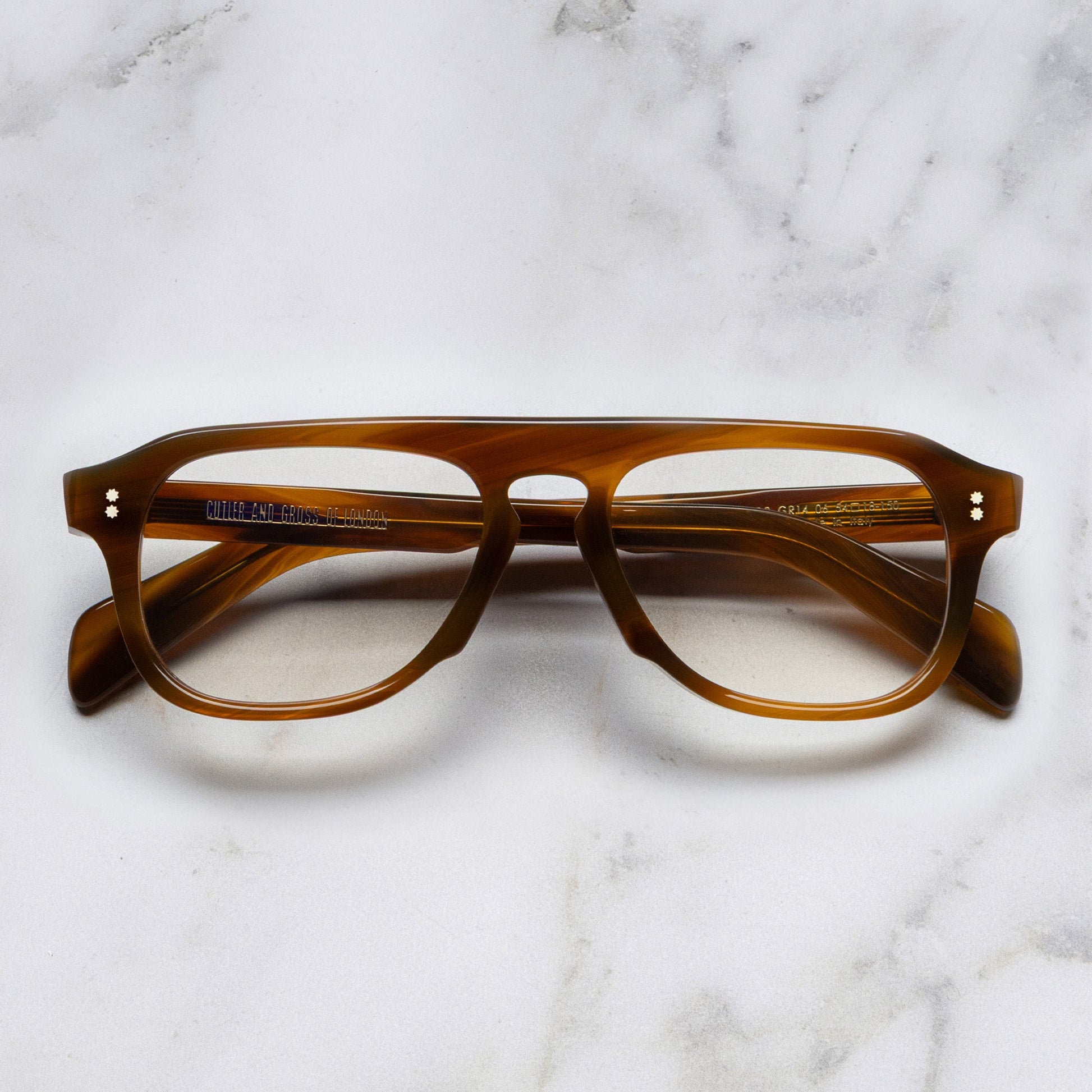 Cutler and Gross GR14 Aviator Opticals (Large)