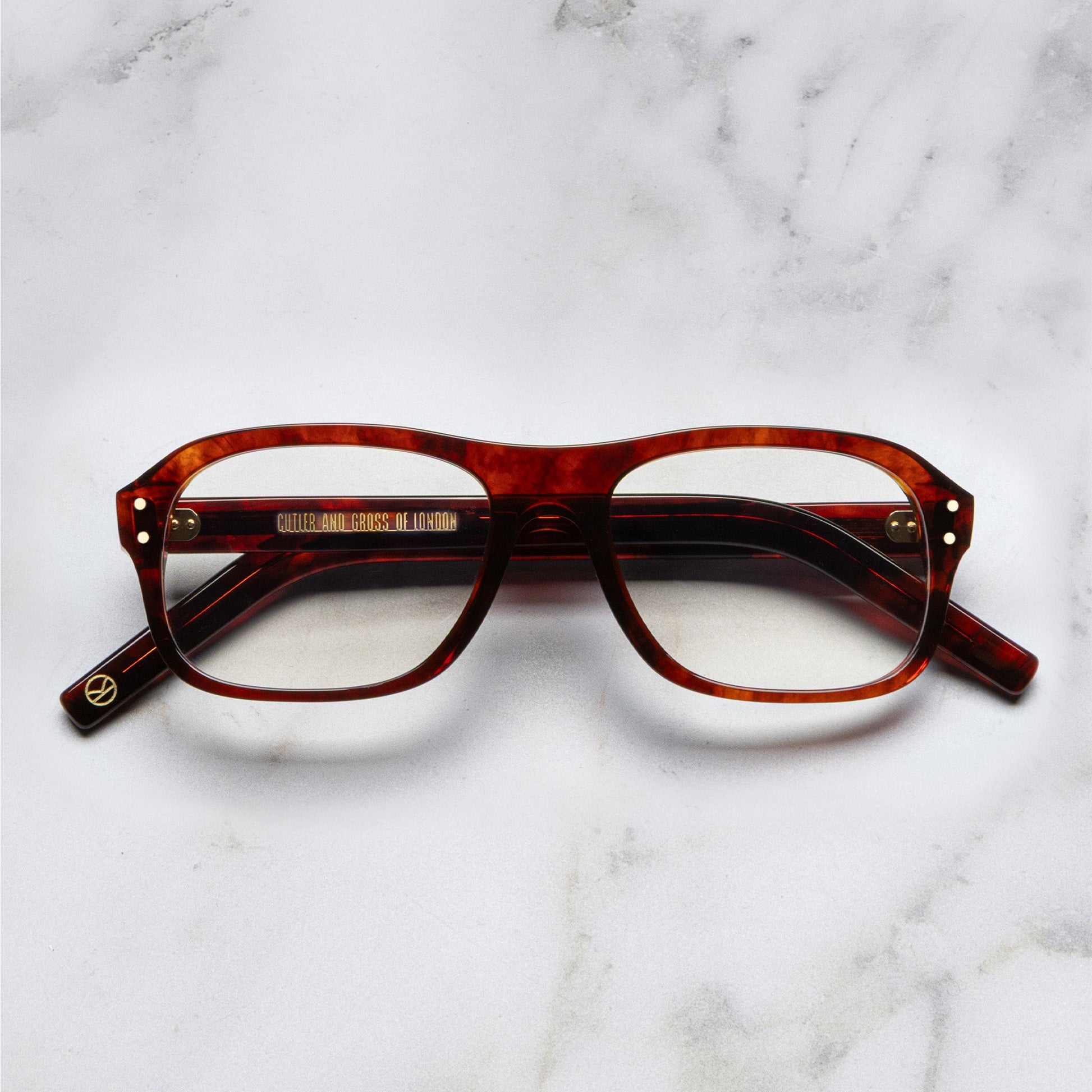 Cutler and Gross 0847 Kingsman Aviator Opticals (Small)